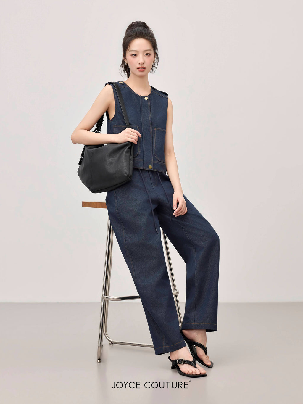 Apolline Pant (Dark Blue)