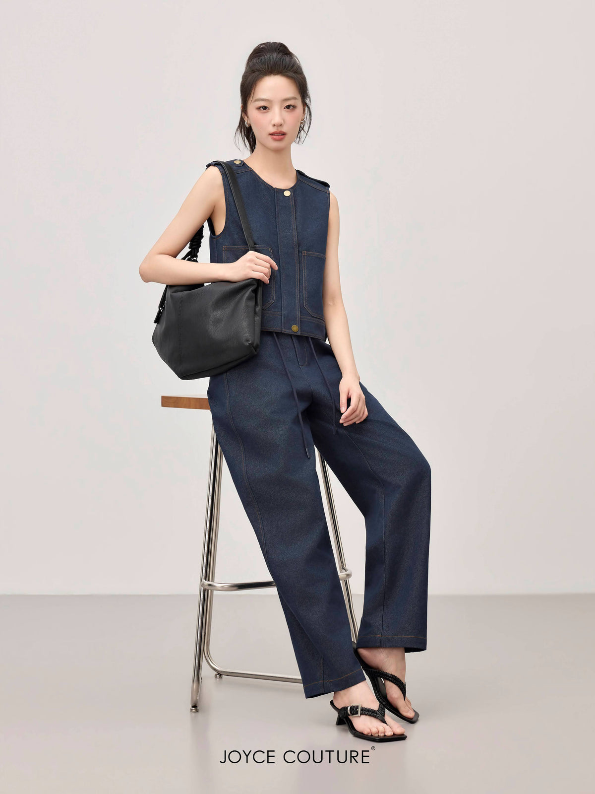 Apolline Pant (Dark Blue)