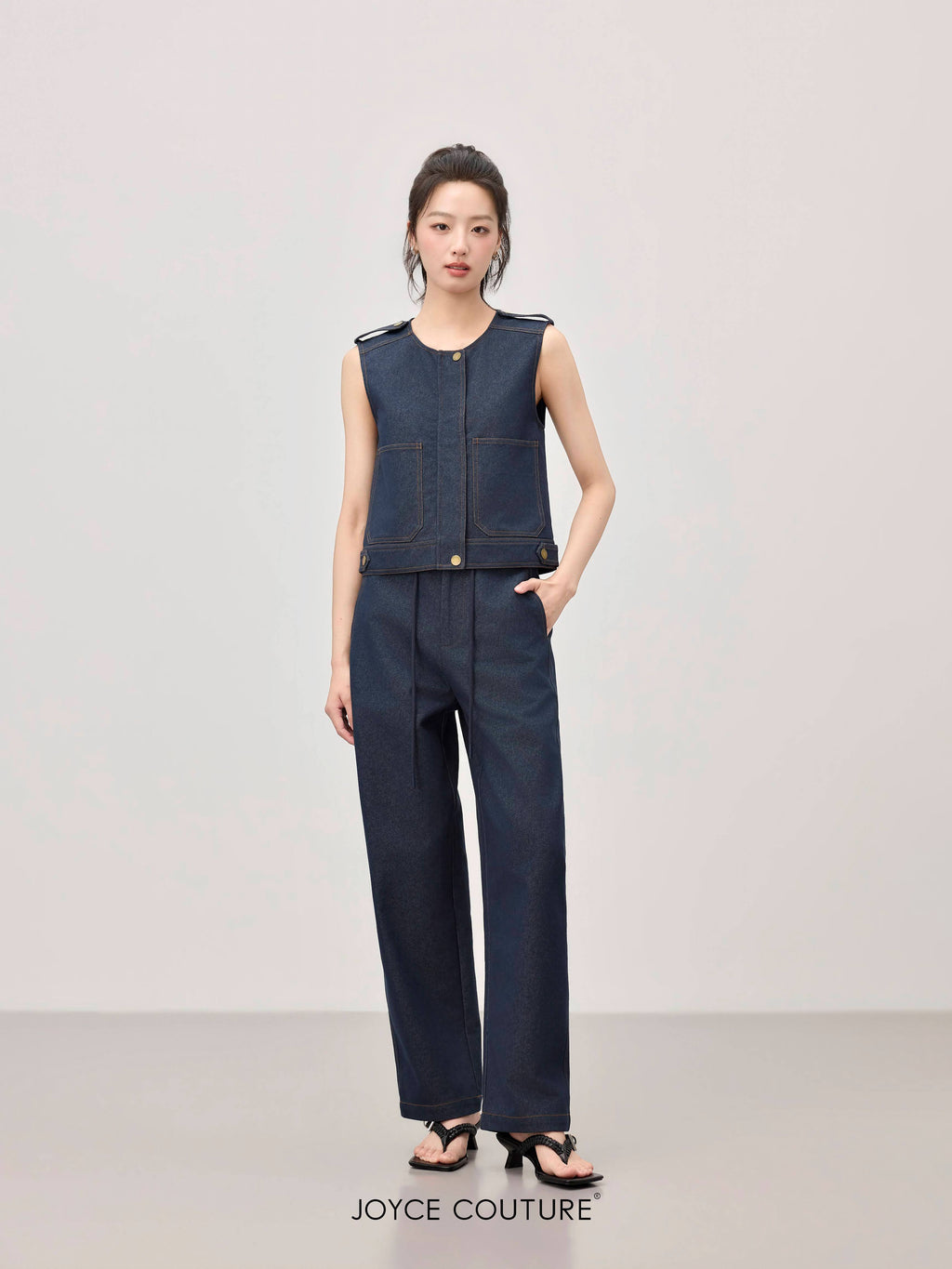 Apolline Pant (Dark Blue)