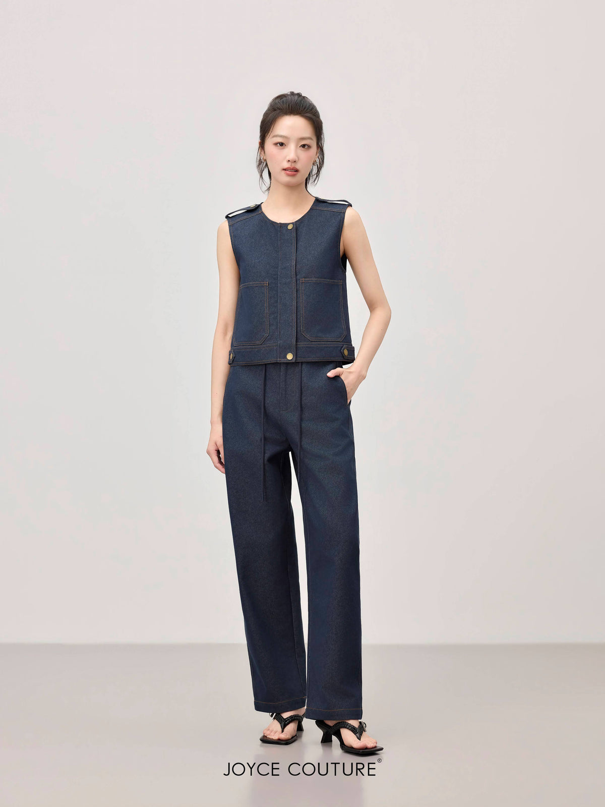 Apolline Pant (Dark Blue)