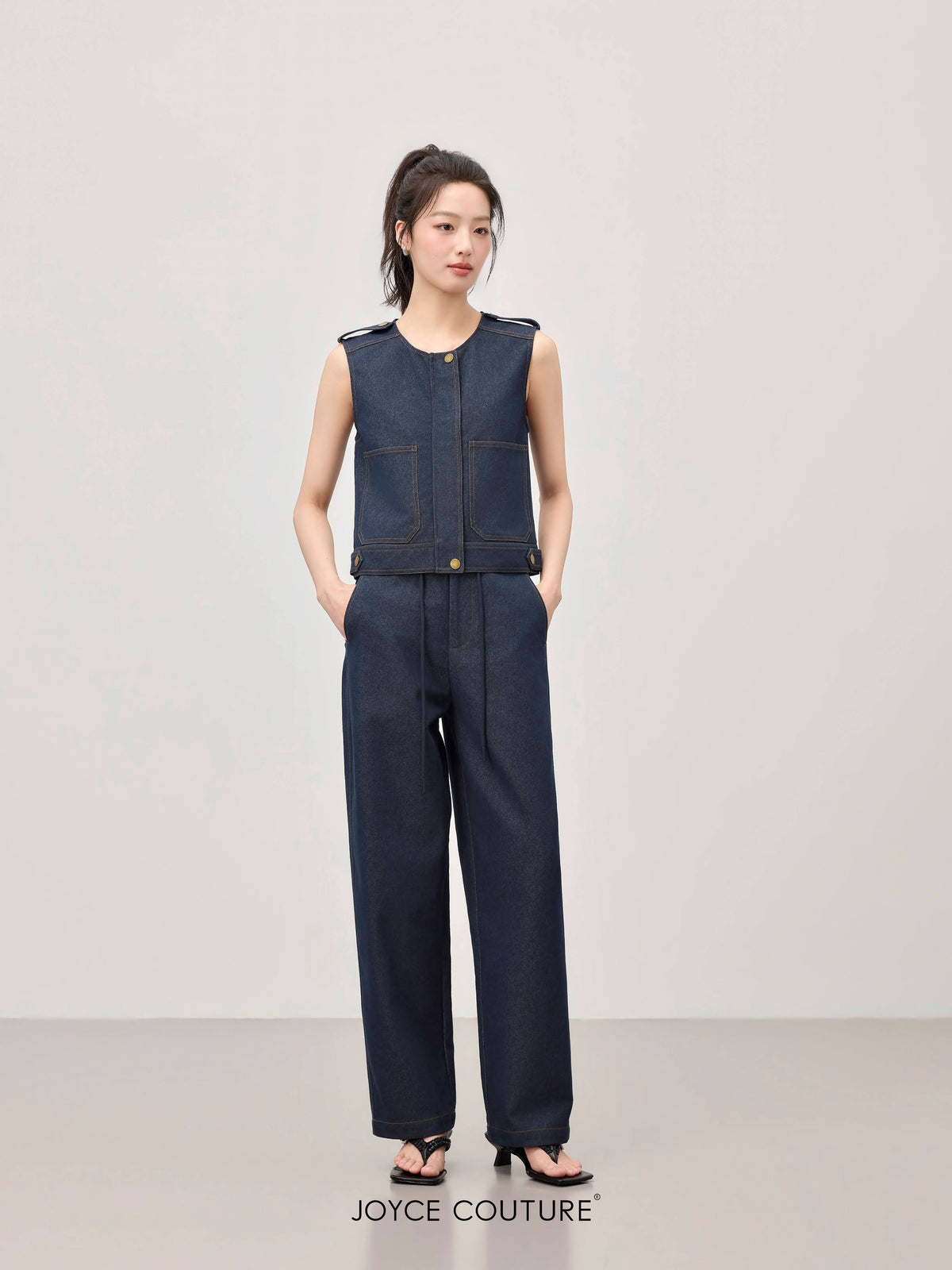 Apolline Pant (Dark Blue)