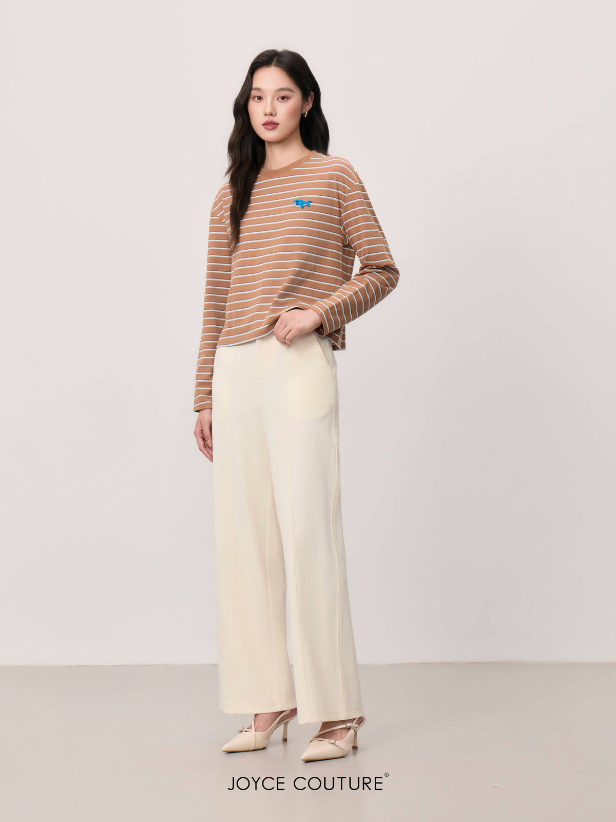 Nives Pant (Pearl White)