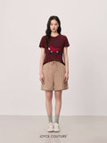 Camilla Tee (Wine Red)