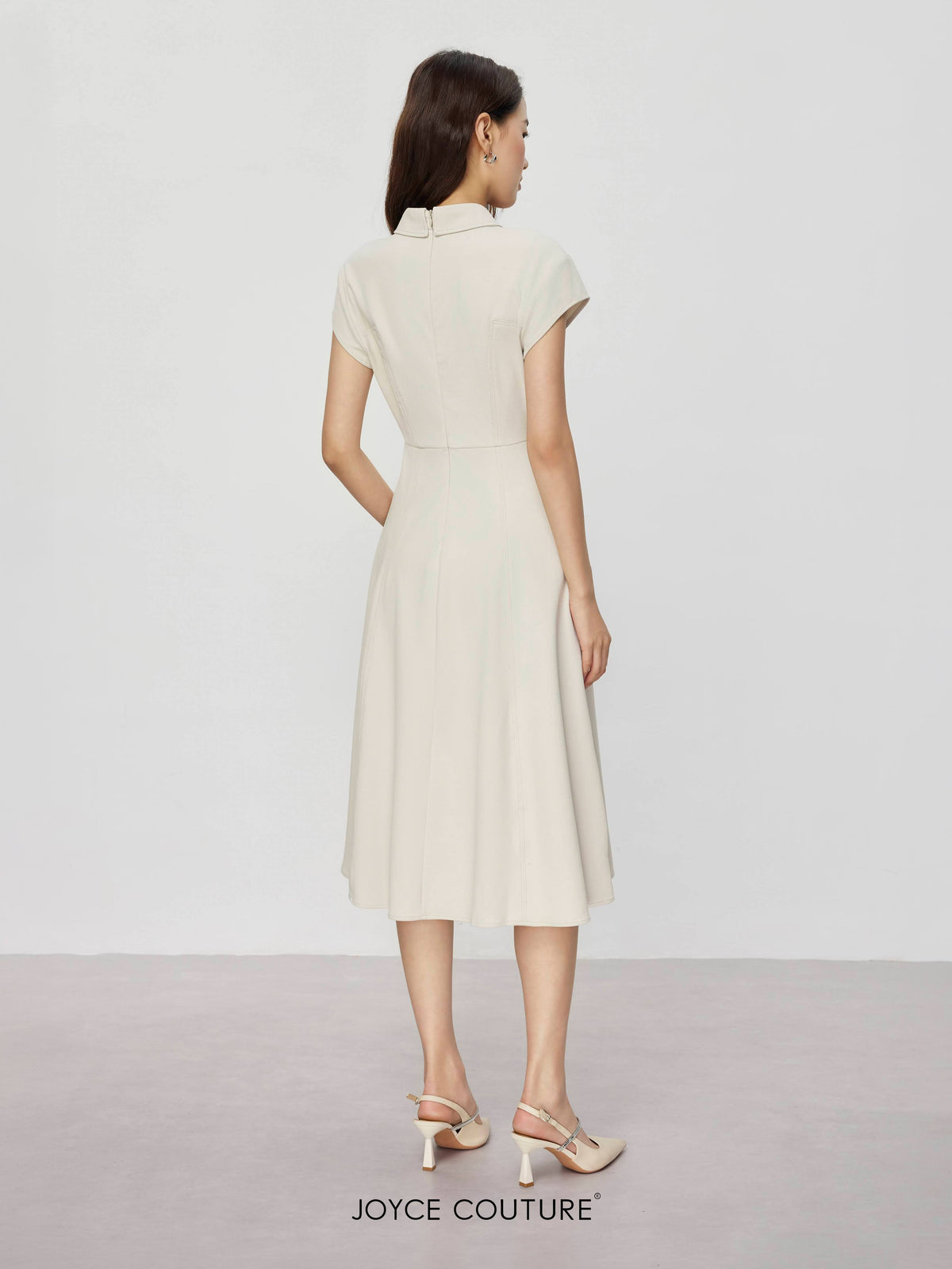 Cecile Dress (Beige)