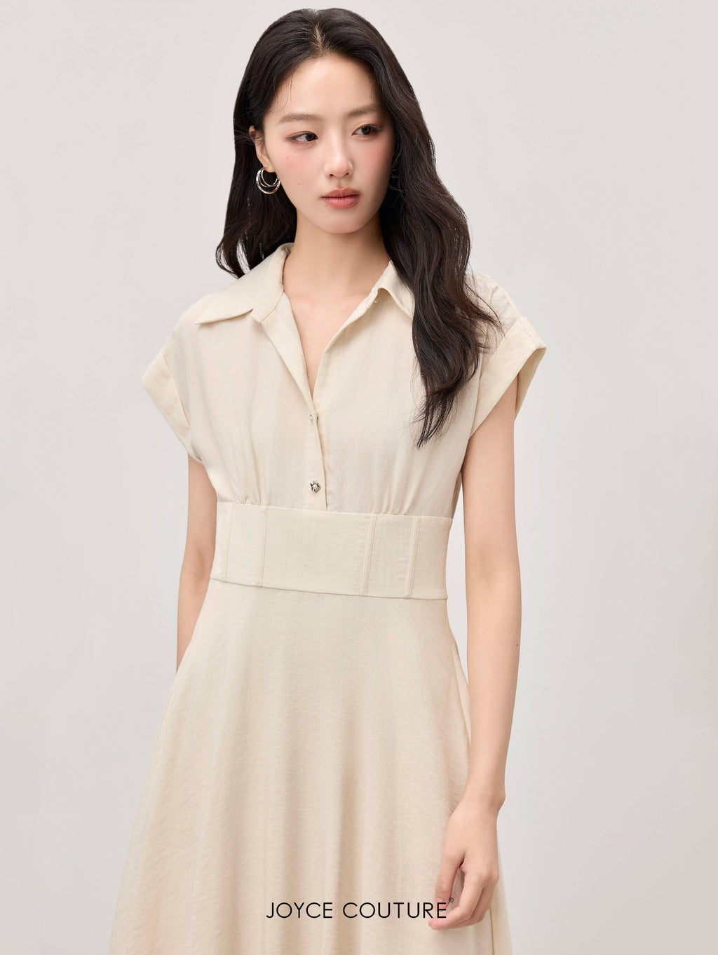 Celinae Dress (Beige)