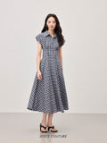 Celinae Dress (Checked)