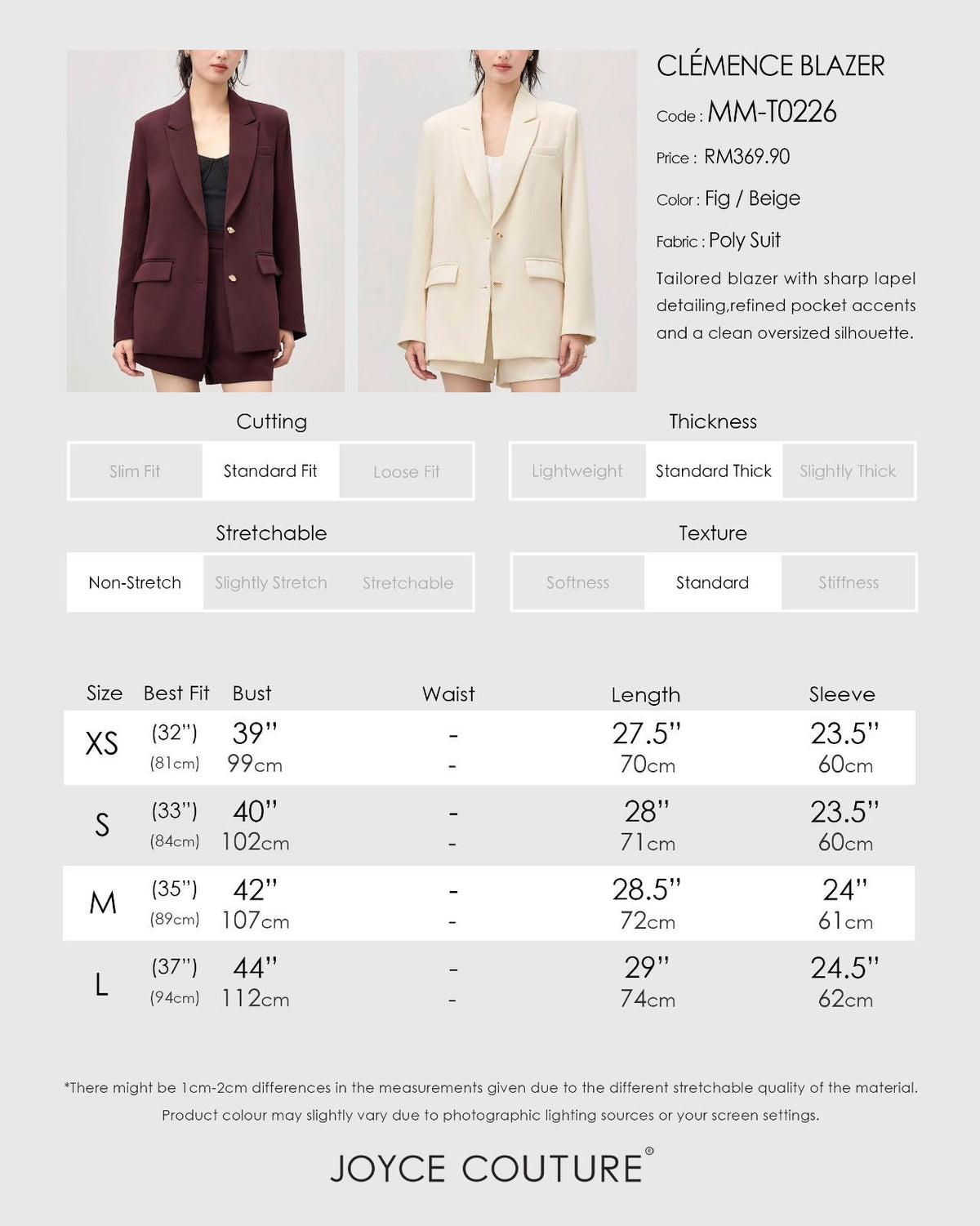 Clémence Blazer (Fig)