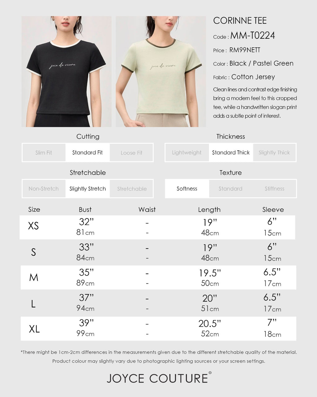 Corinne Tee (Black)