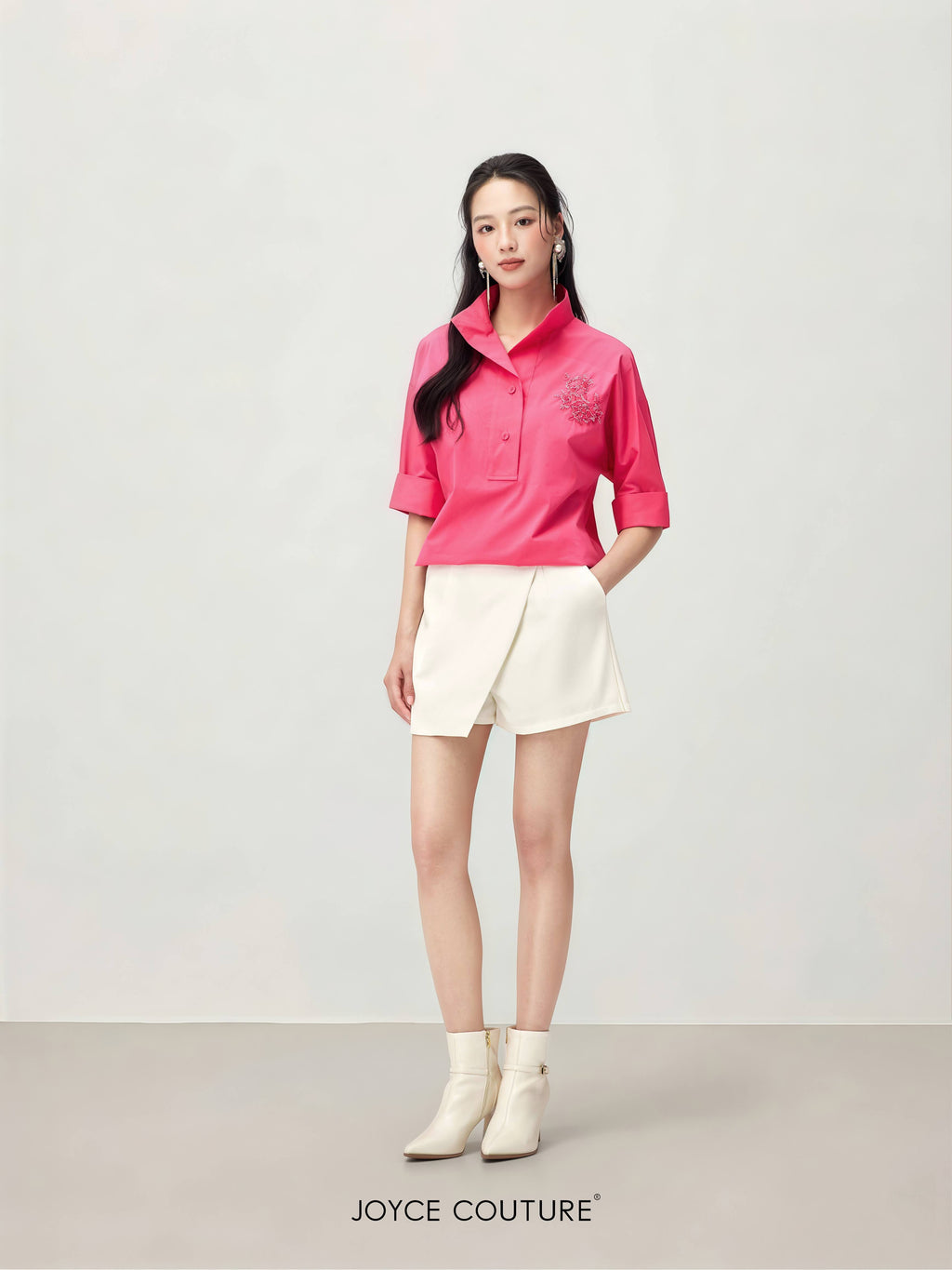 Eliane Shirt (Fuchsia)
