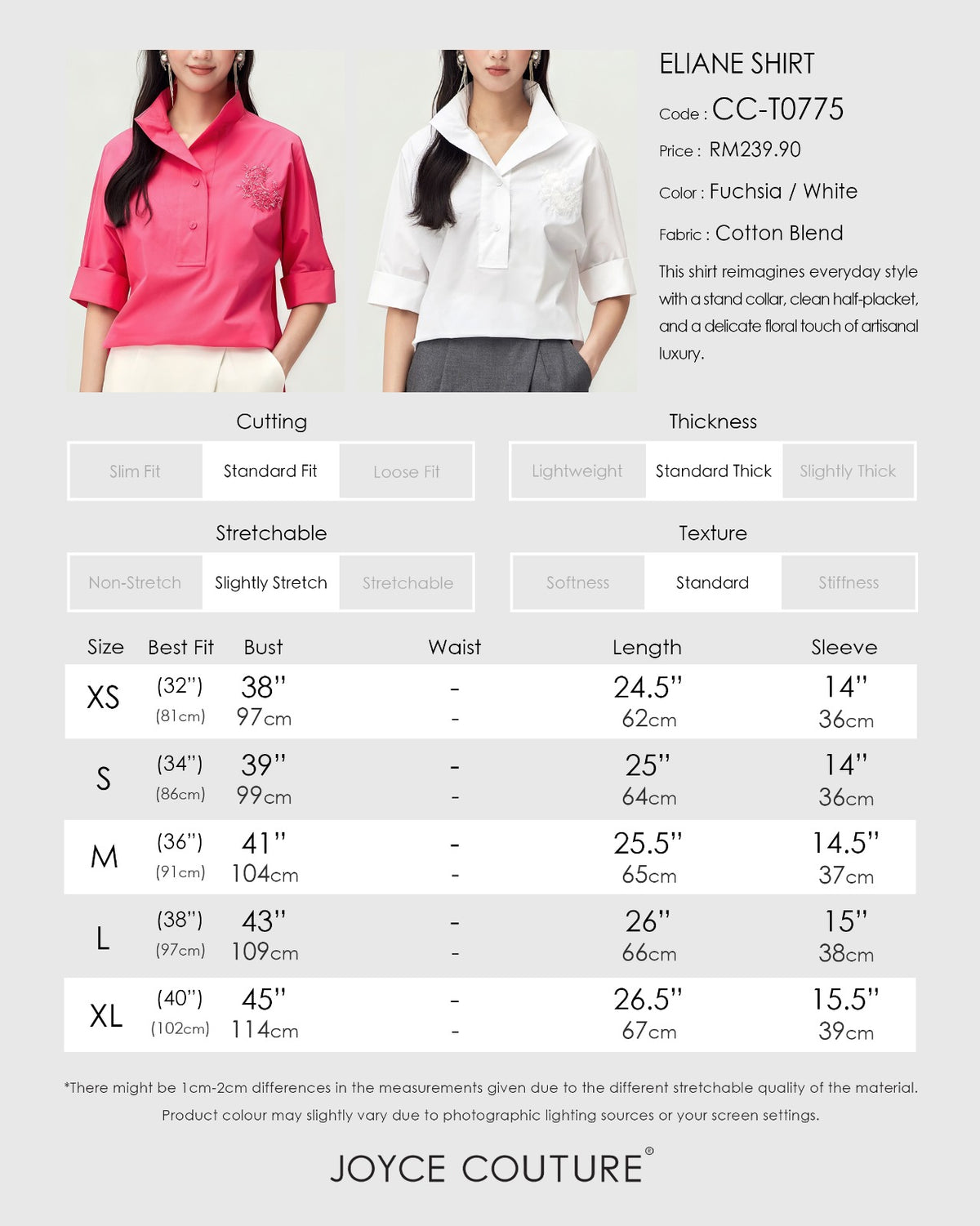 Eliane Shirt (White)