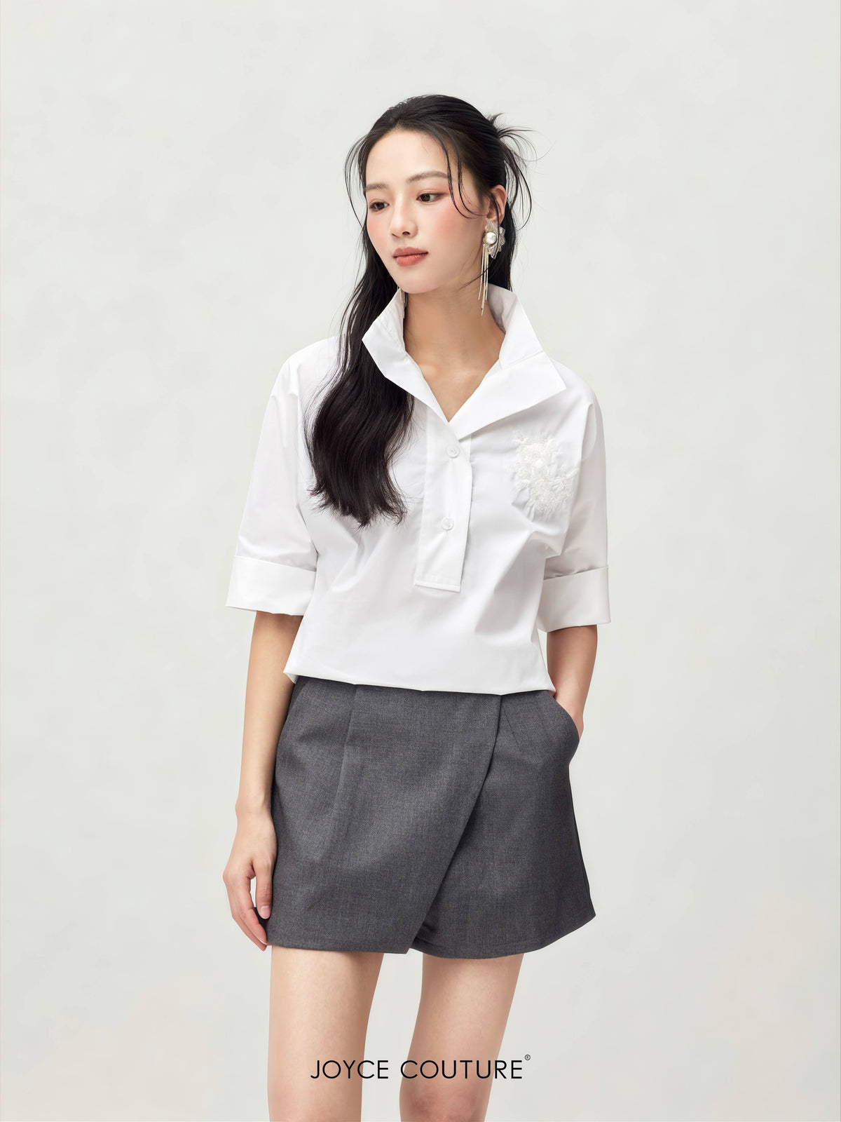 Eliane Shirt (White)