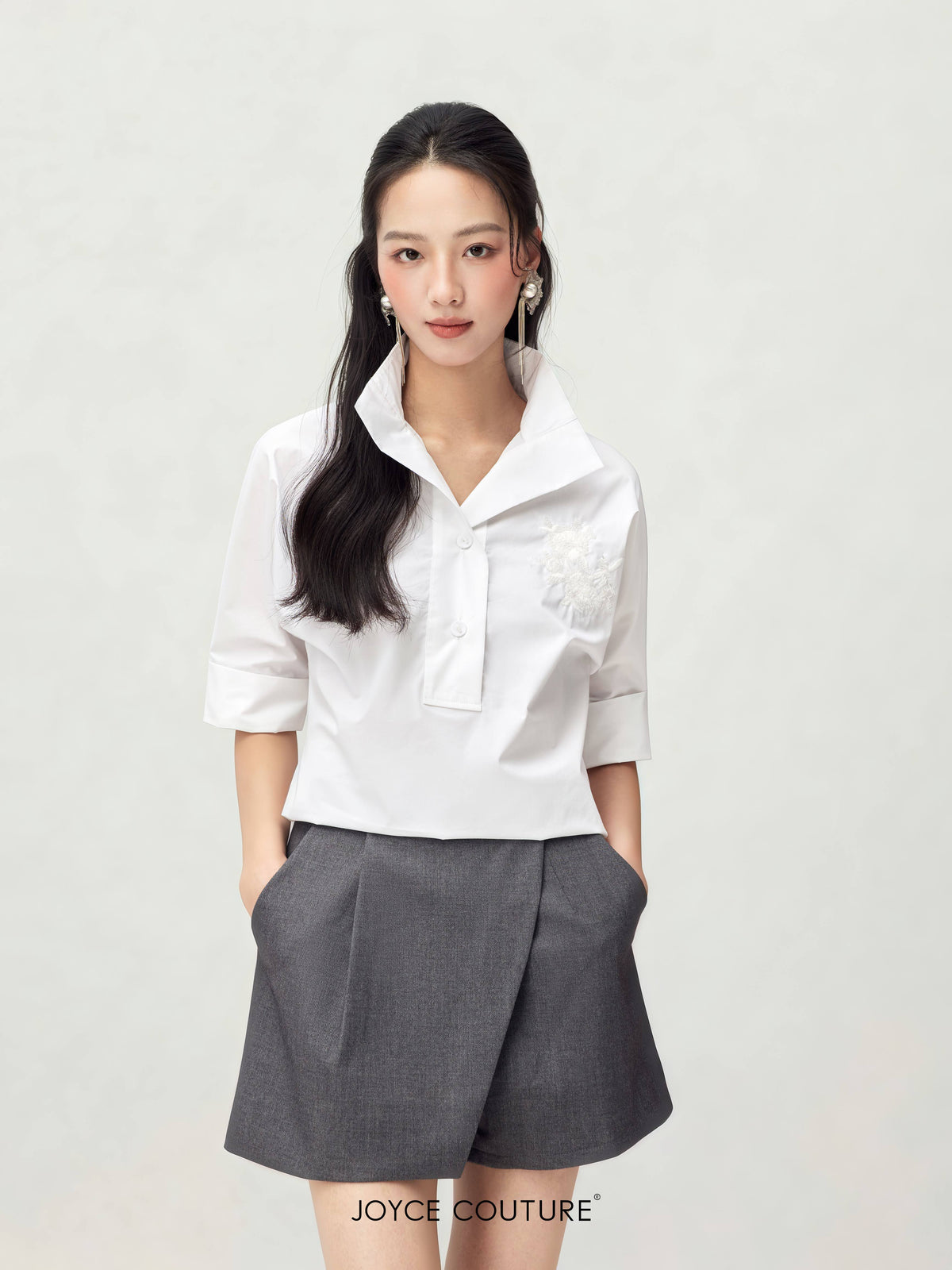 Eliane Shirt (White)