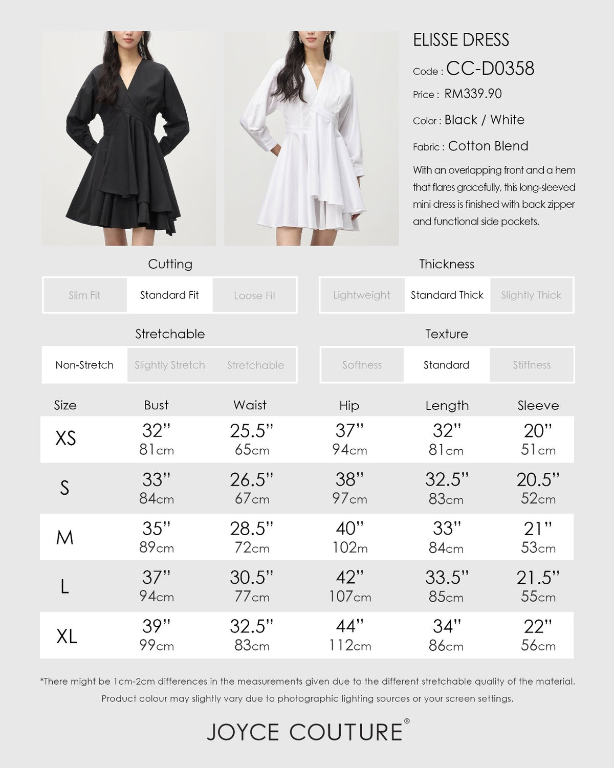 Elisse Dress (Black)