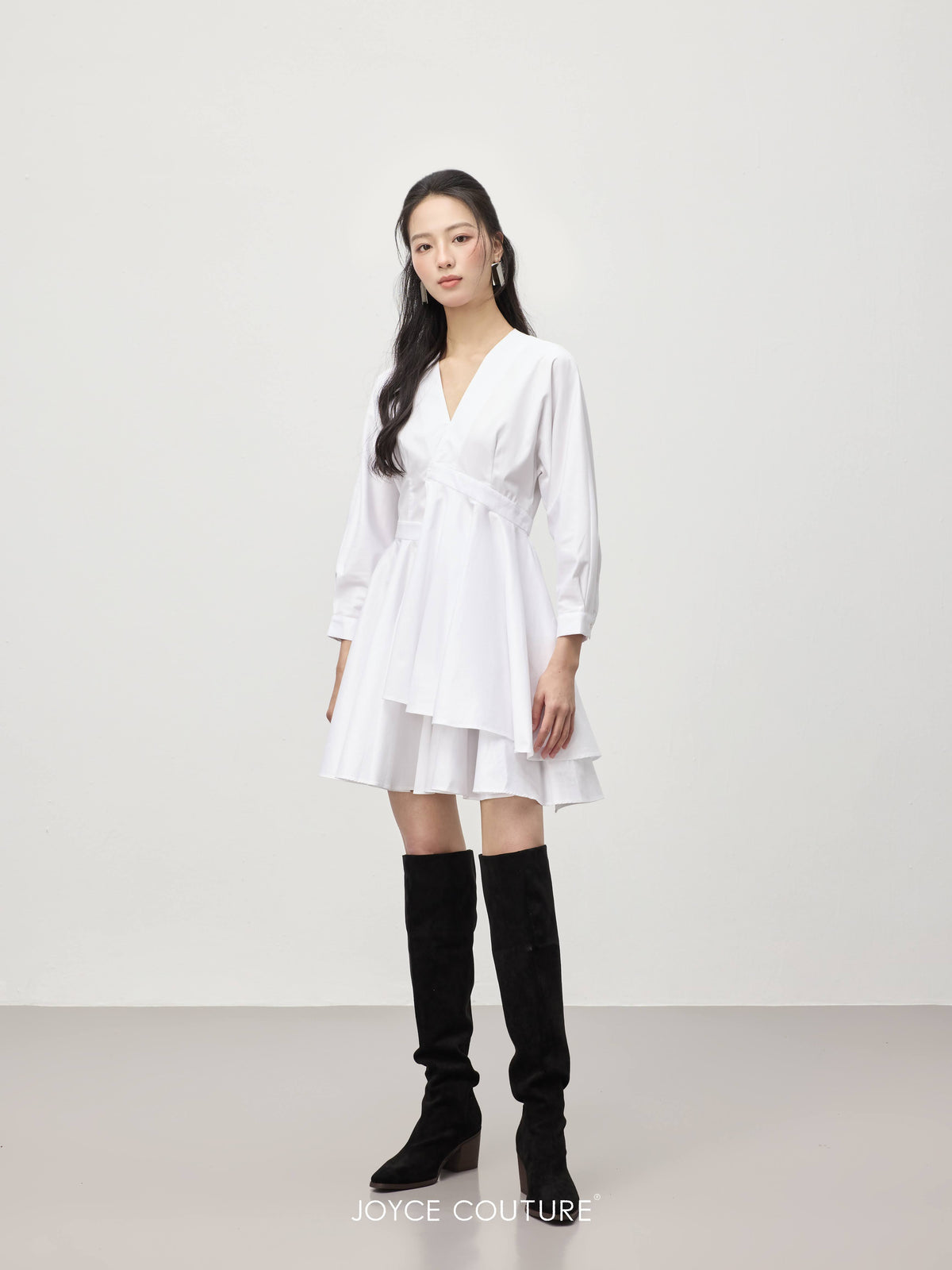 Elisse Dress (White)