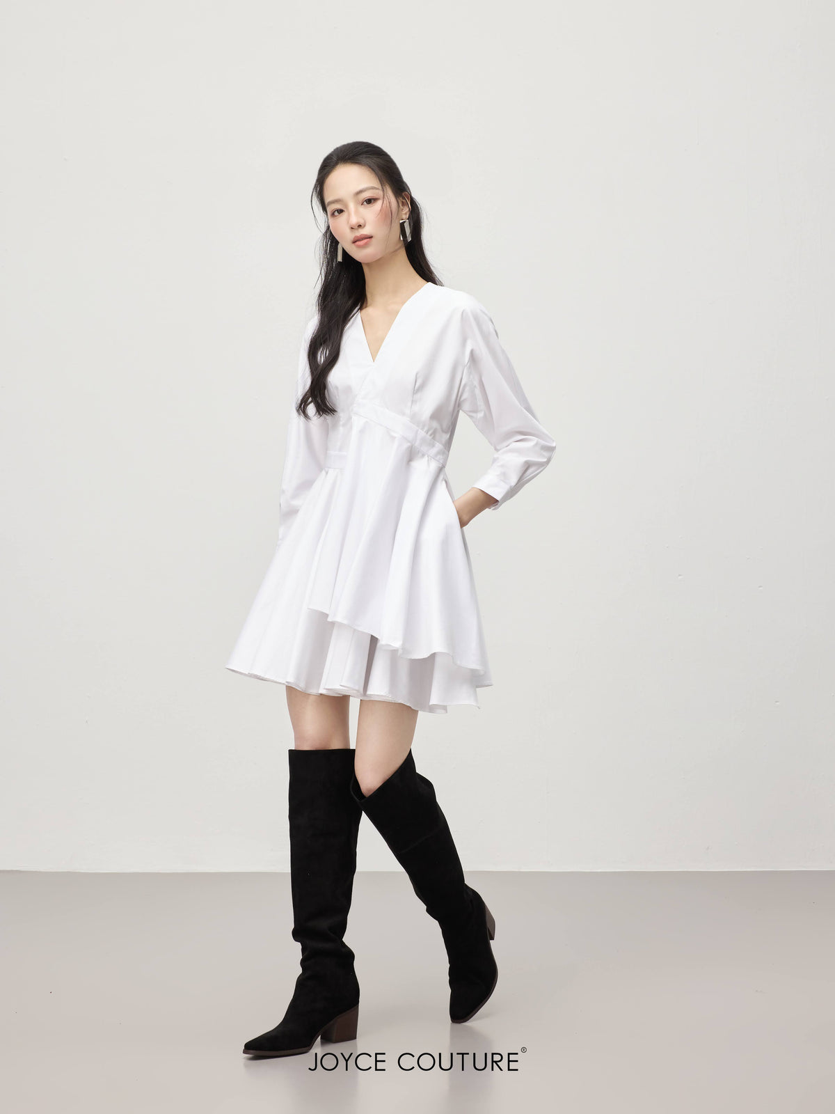 Elisse Dress (White)
