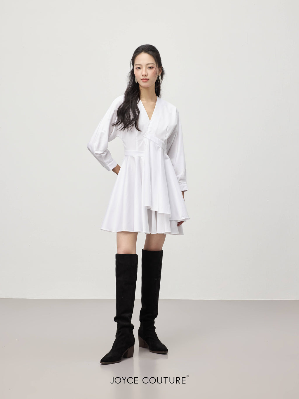 Elisse Dress (White)