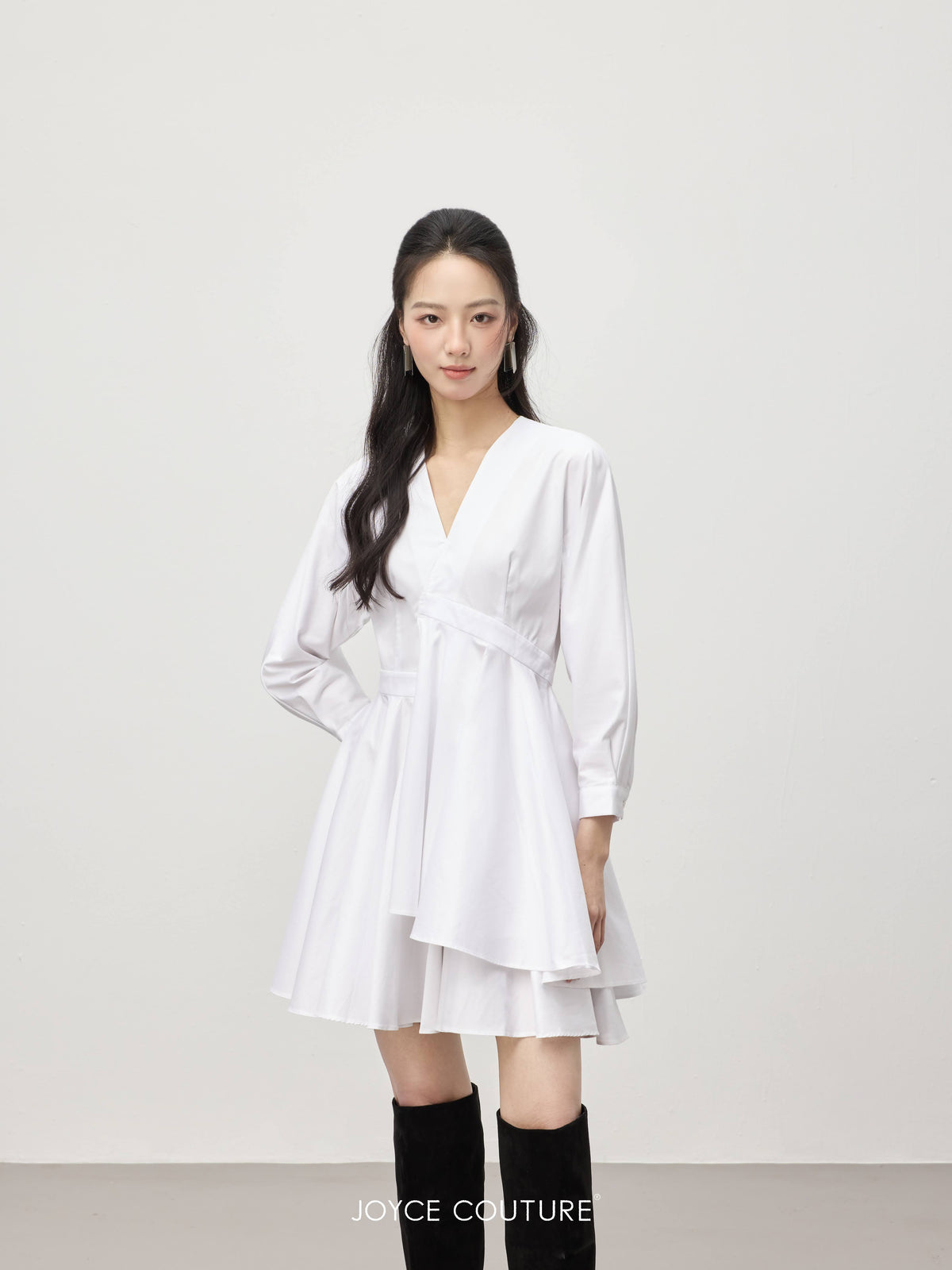 Elisse Dress (White)