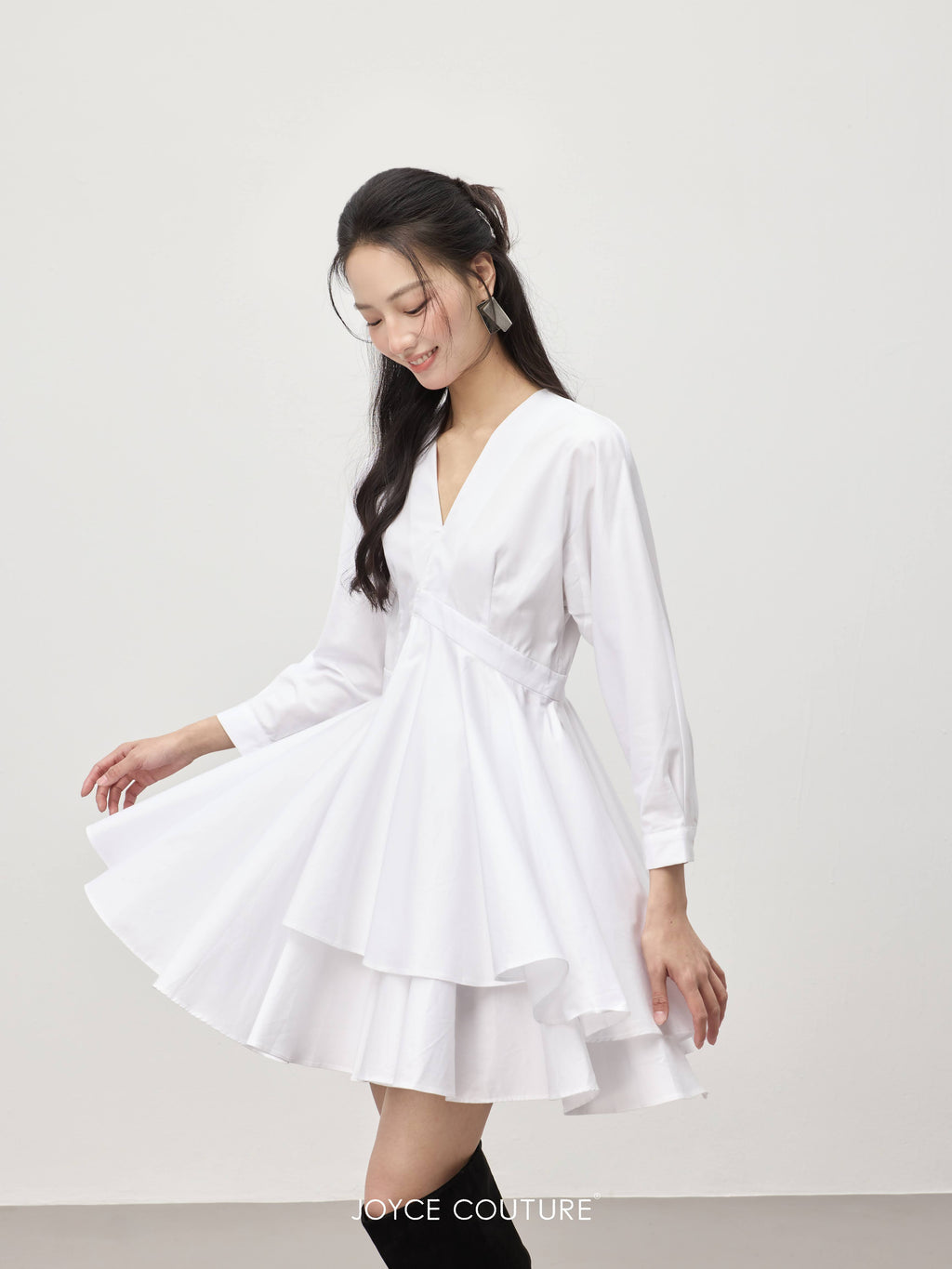 Elisse Dress (White)