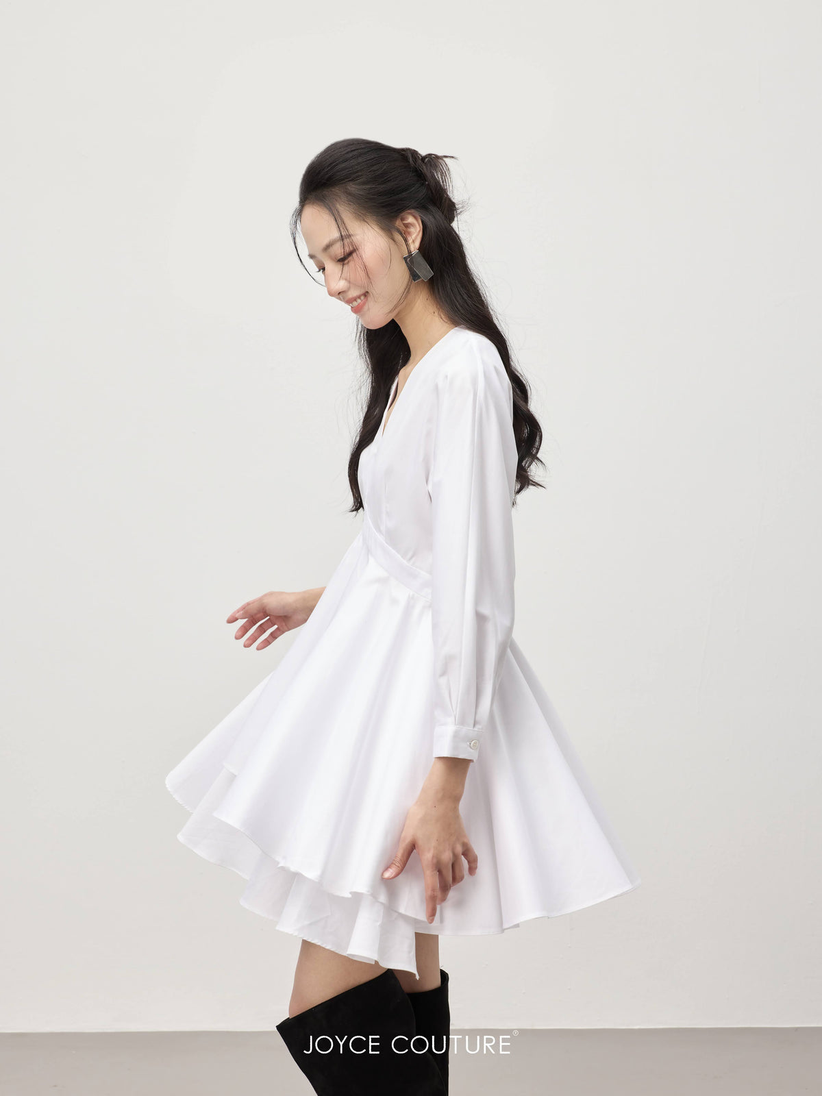 Elisse Dress (White)