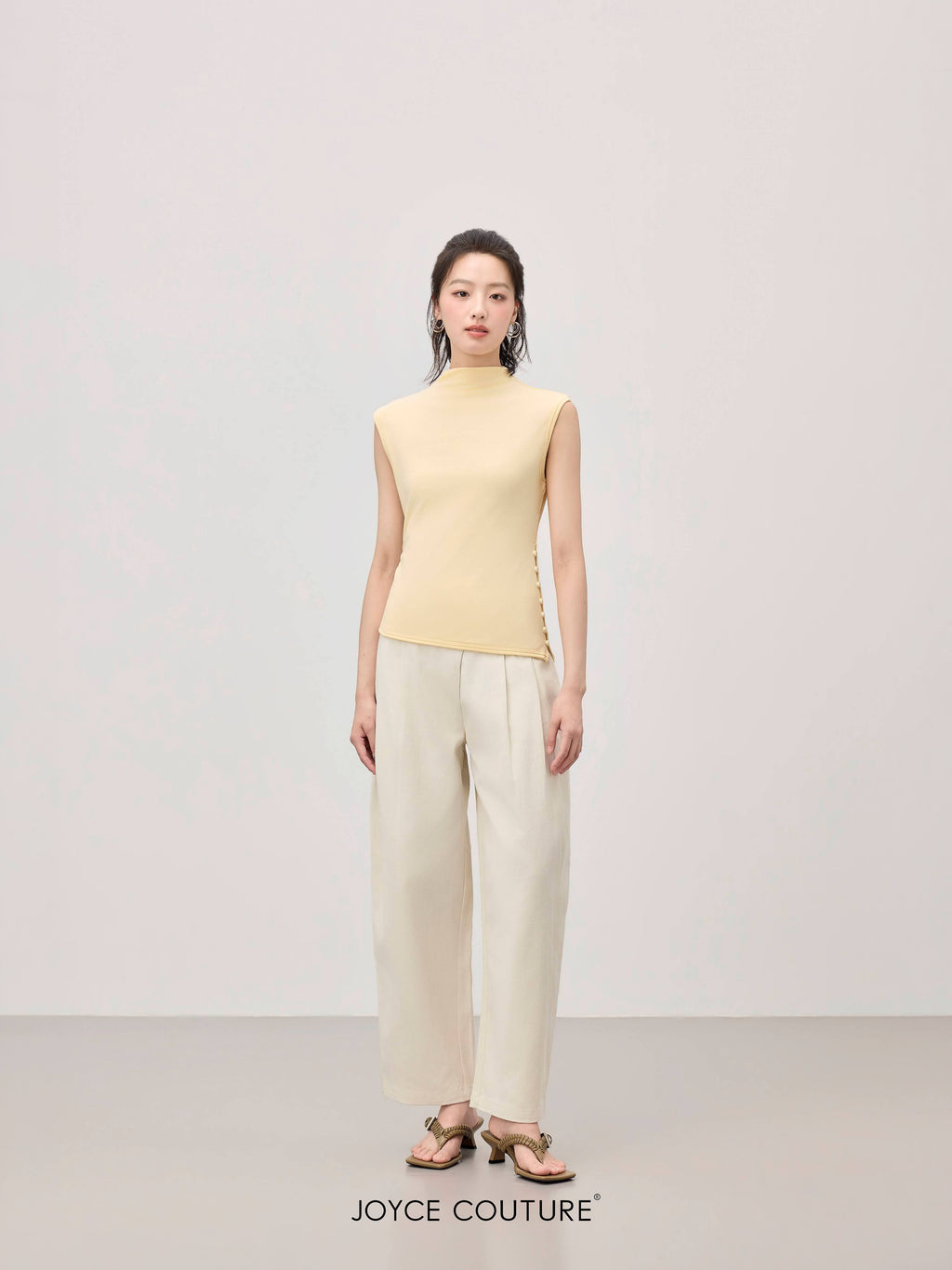 Luciennea Top (Light Yellow)
