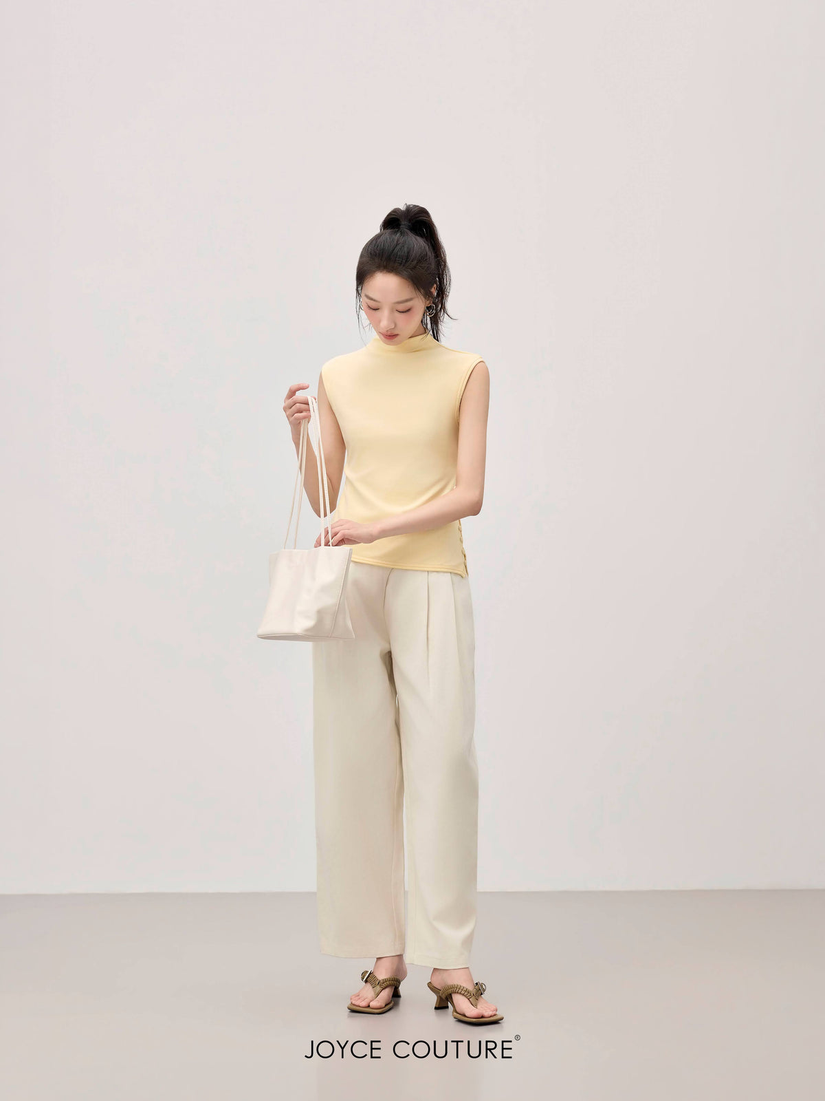 Luciennea Top (Light Yellow)