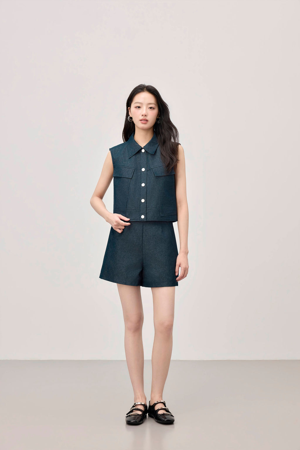 Florentine Short (Blue)