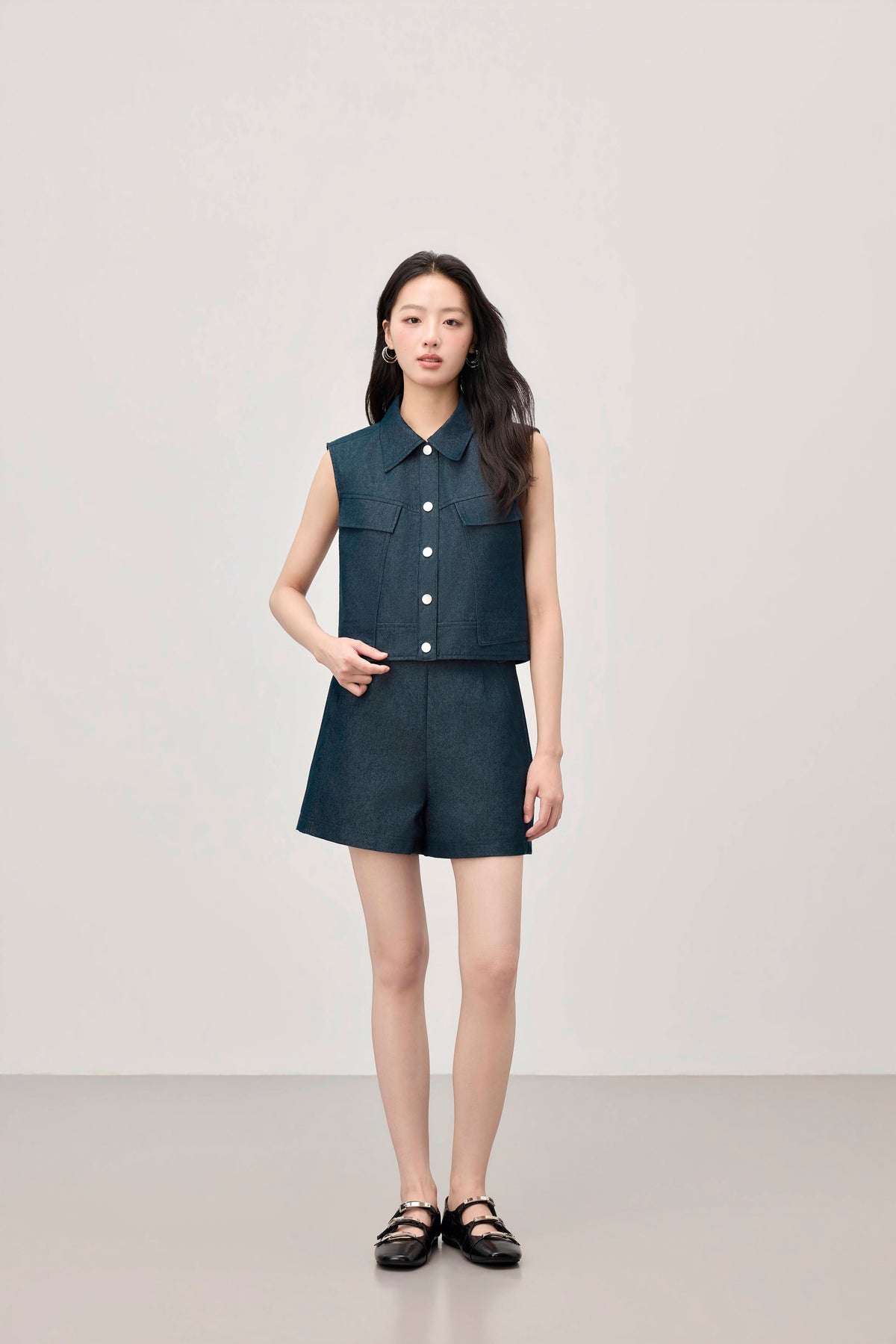 Florentine Short (Blue)
