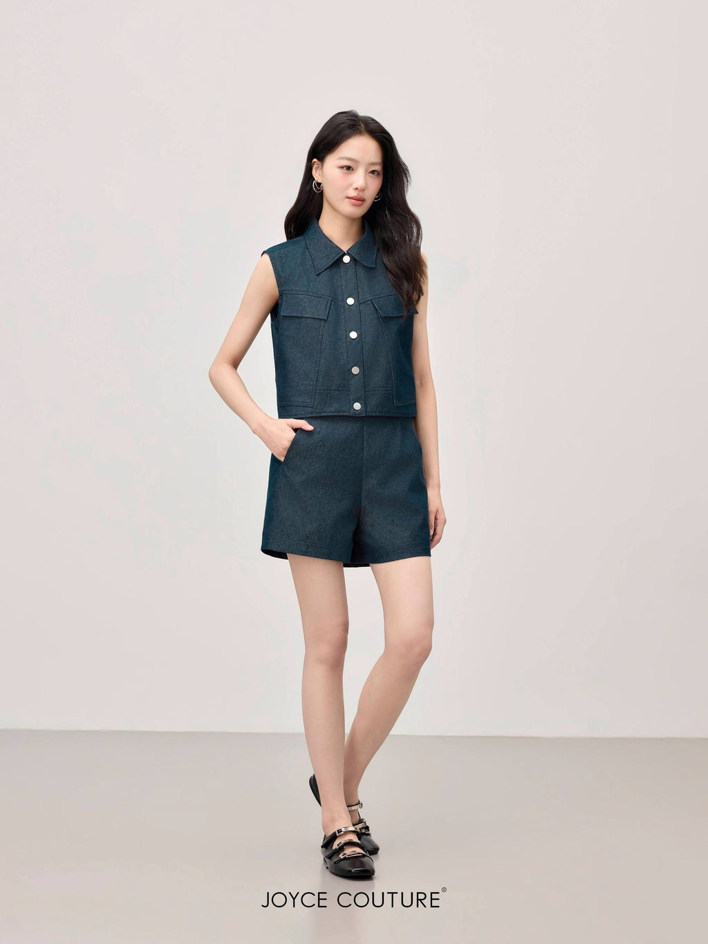 Florentine Short (Blue)