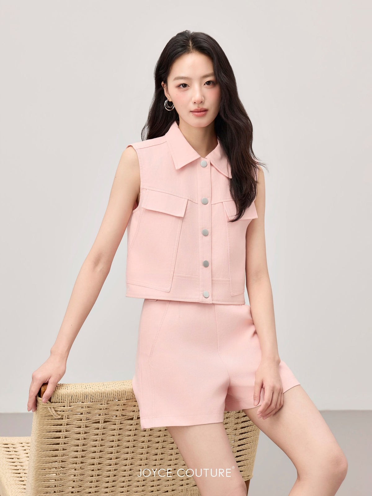 Florentine Short (Light Pink)