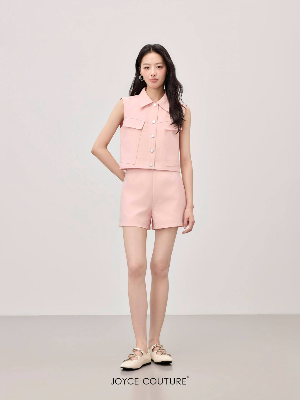 Florentine Short (Light Pink)