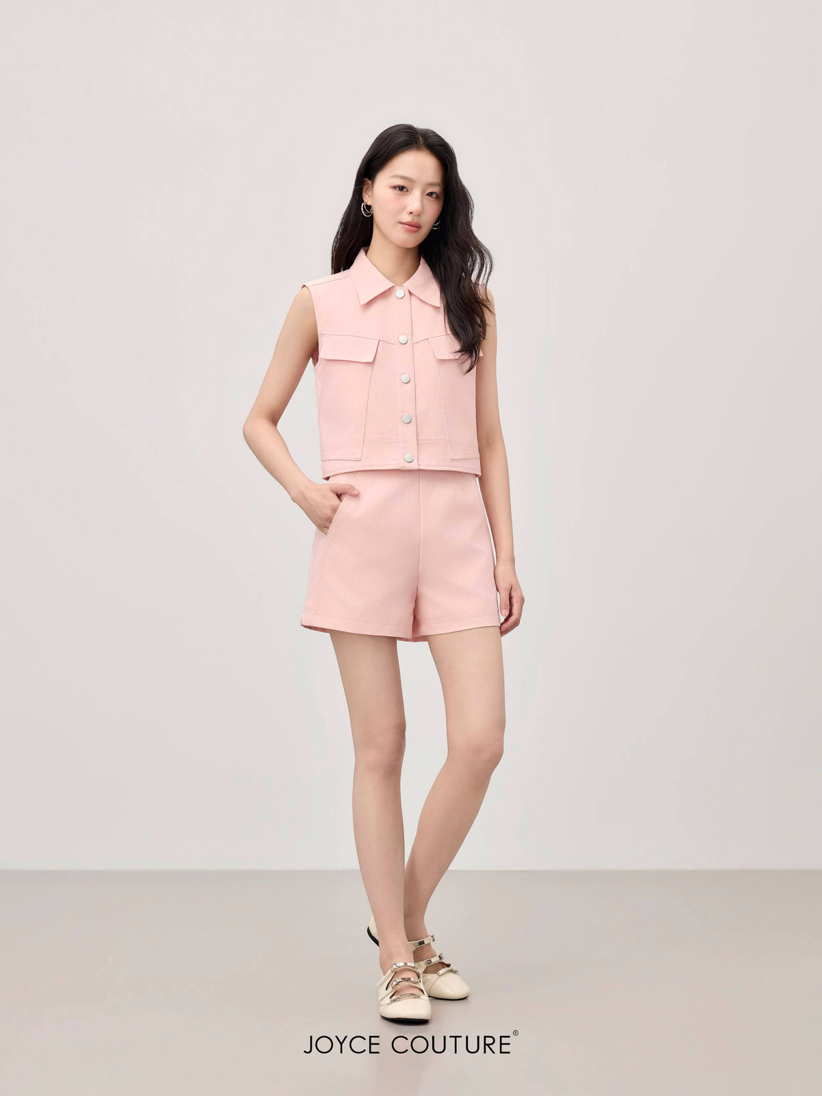 Florentine Short (Light Pink)