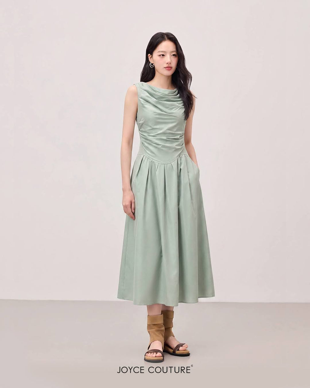 Faustine Dress (Light Green)