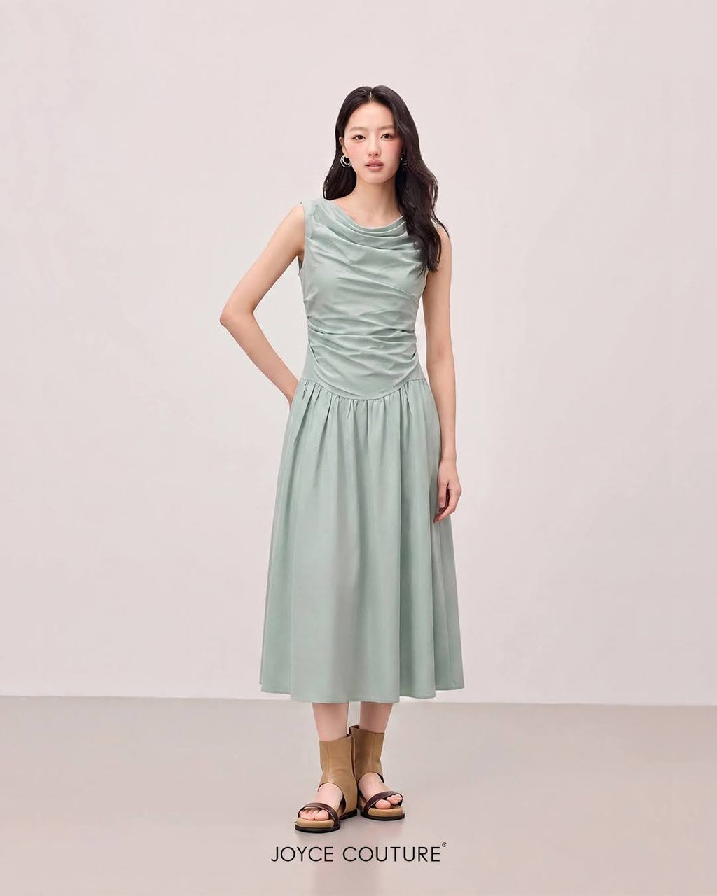 Faustine Dress (Light Green)