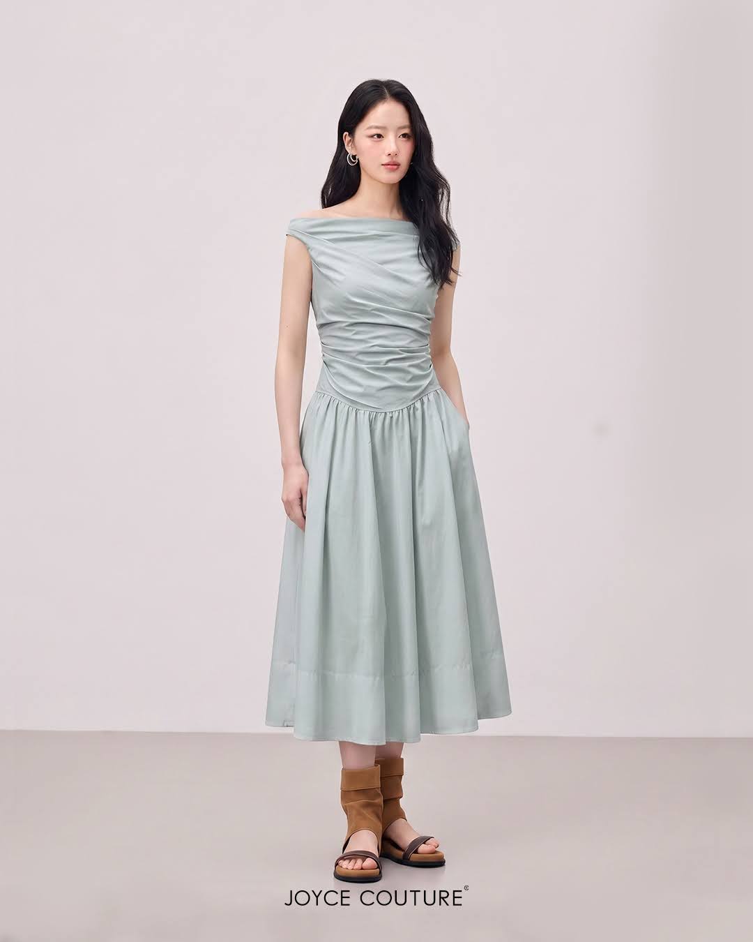 Faustine Dress (Light Green)