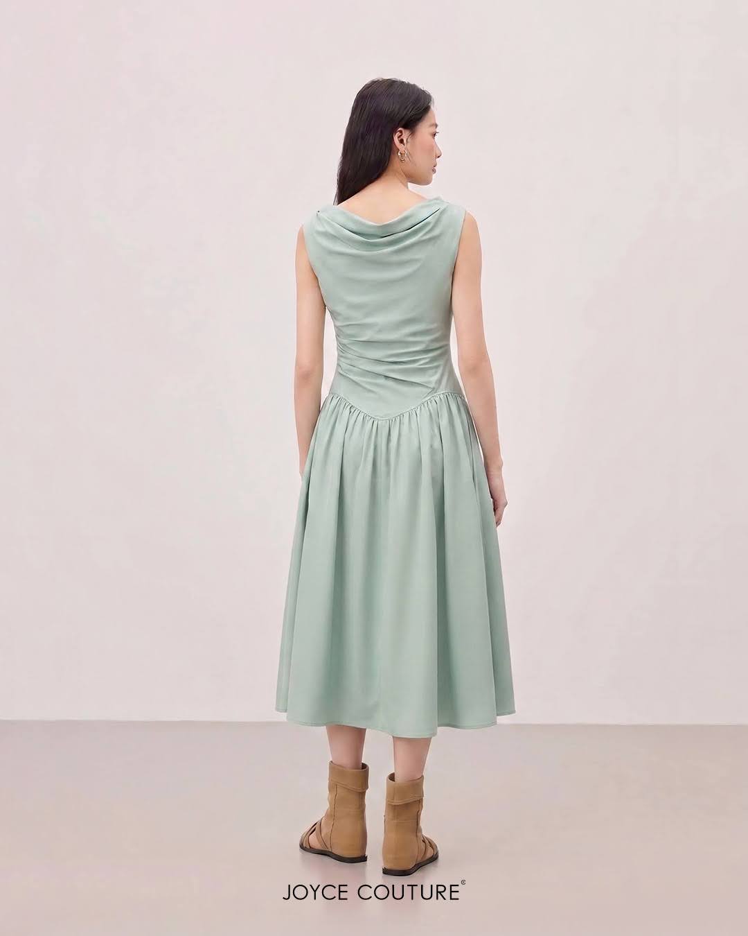 Faustine Dress (Light Green)