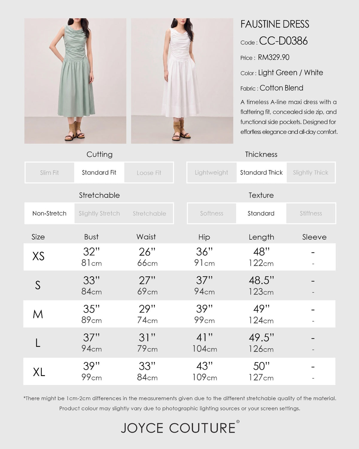 Faustine Dress (White)