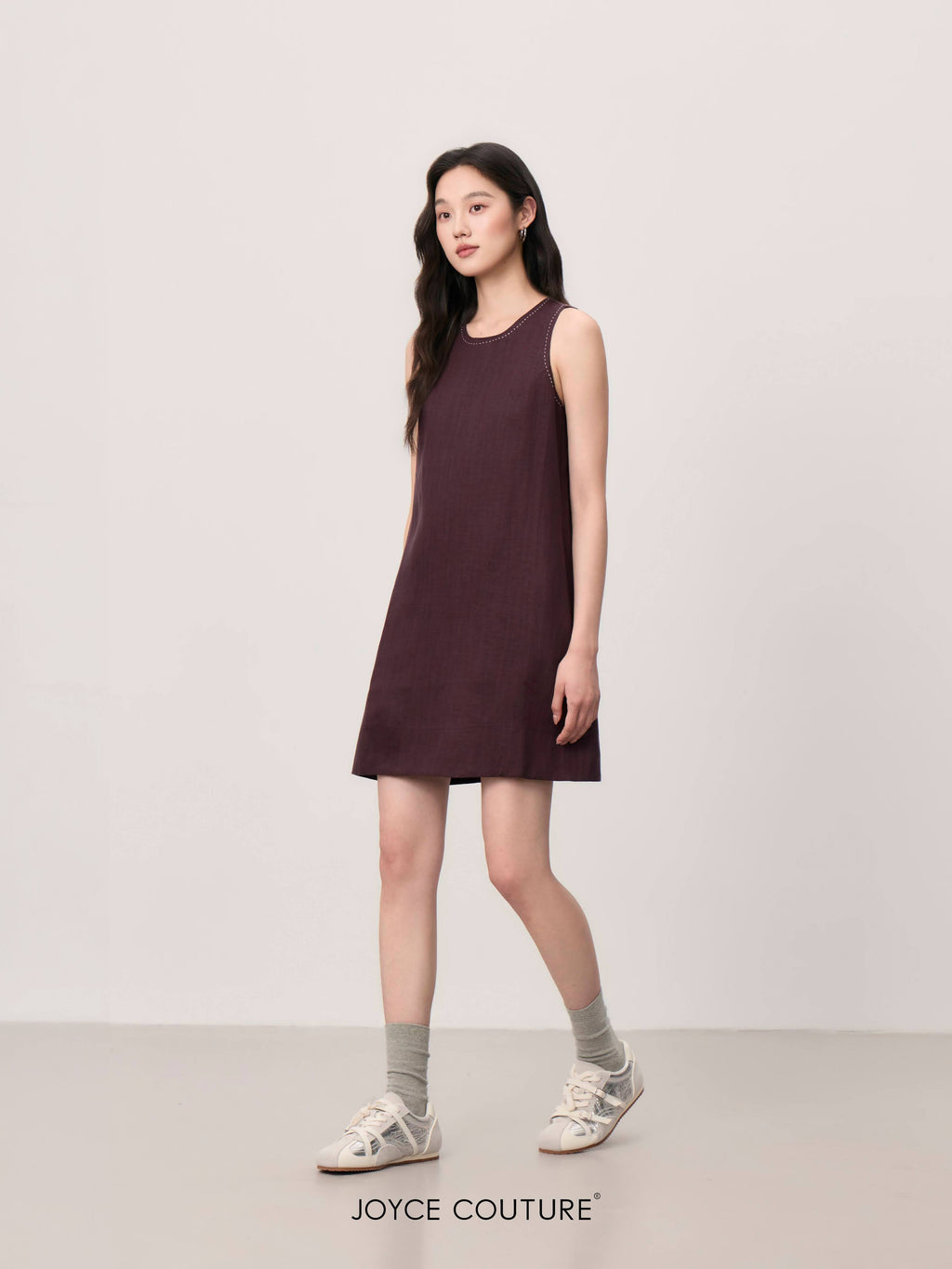 Leontina Dress (Purple)