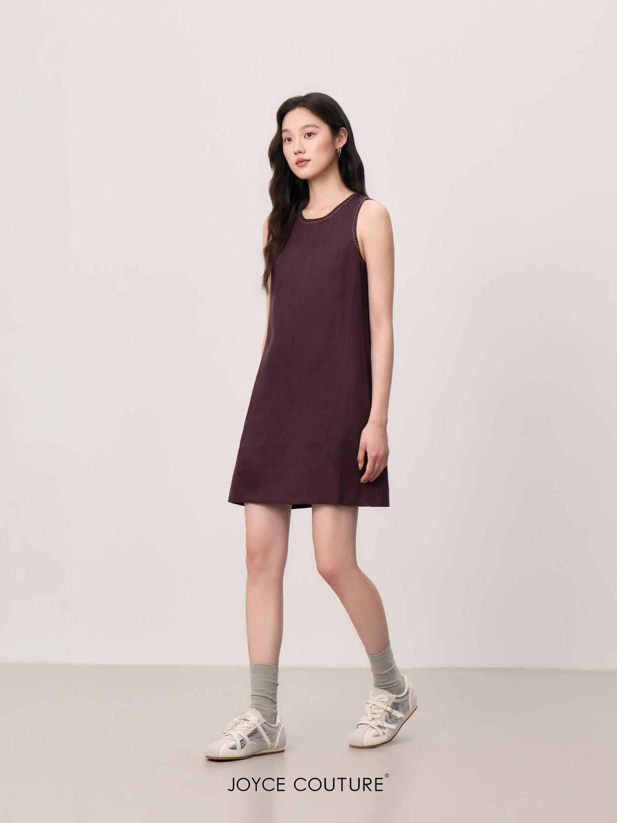 Leontina Dress (Purple)