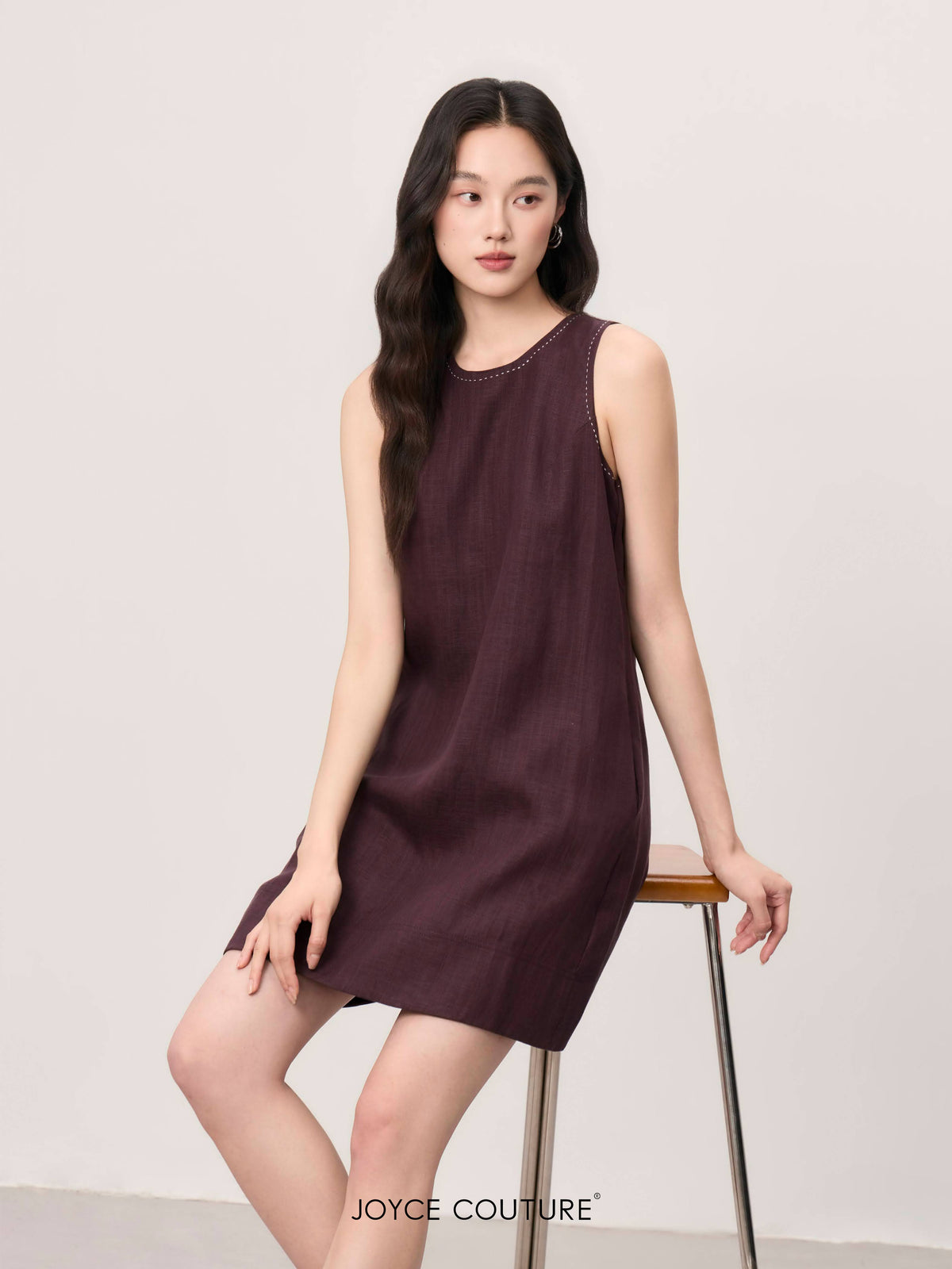 Leontina Dress (Purple)