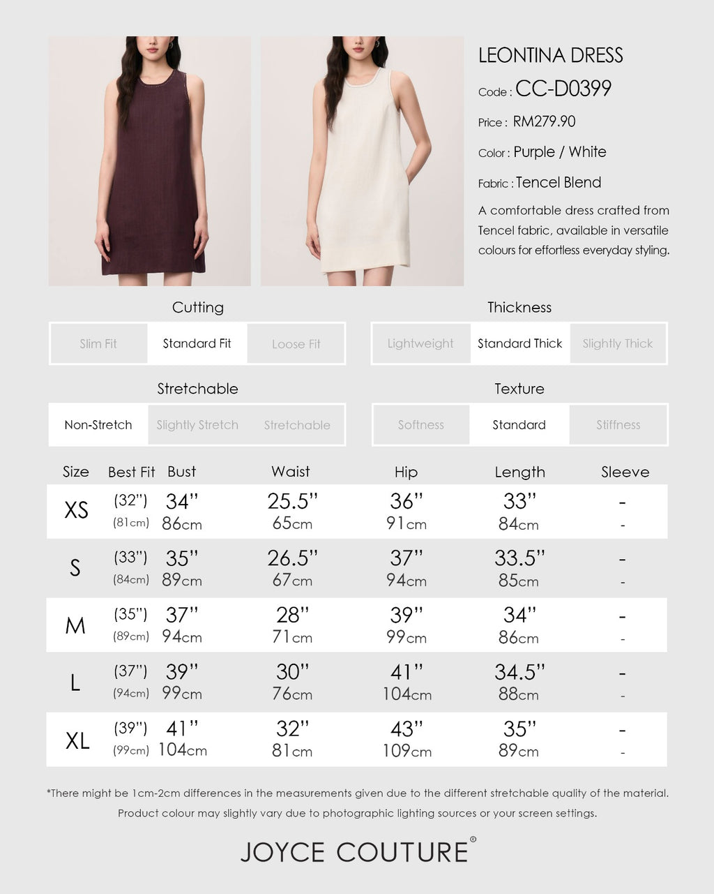 Leontina Dress (Purple)