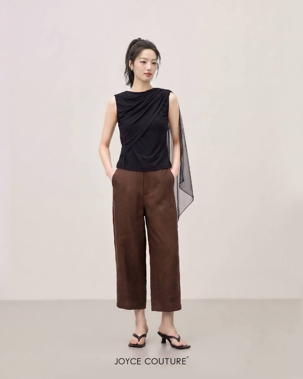 Léontine Tank (Black)