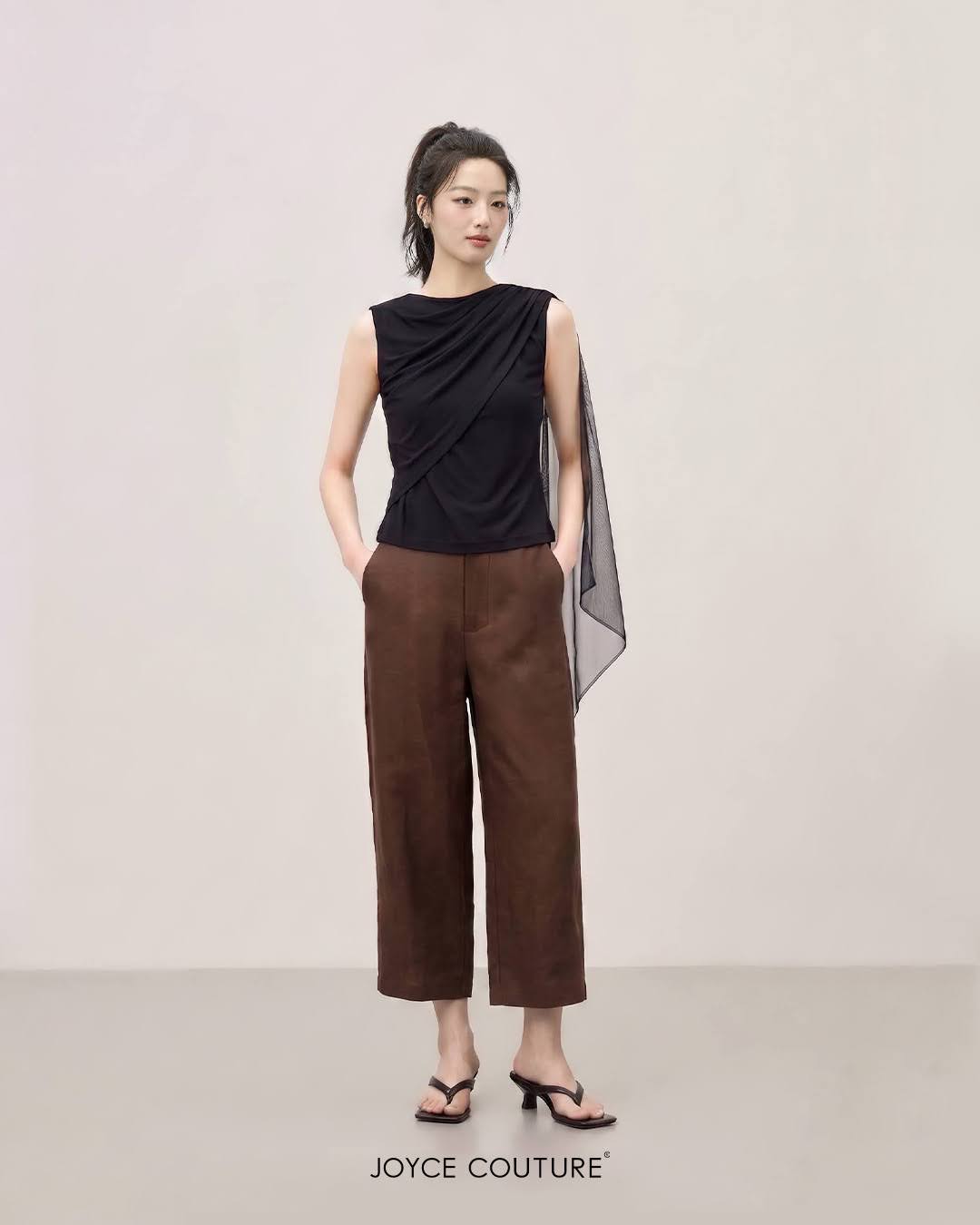 Léontine Tank (Black)
