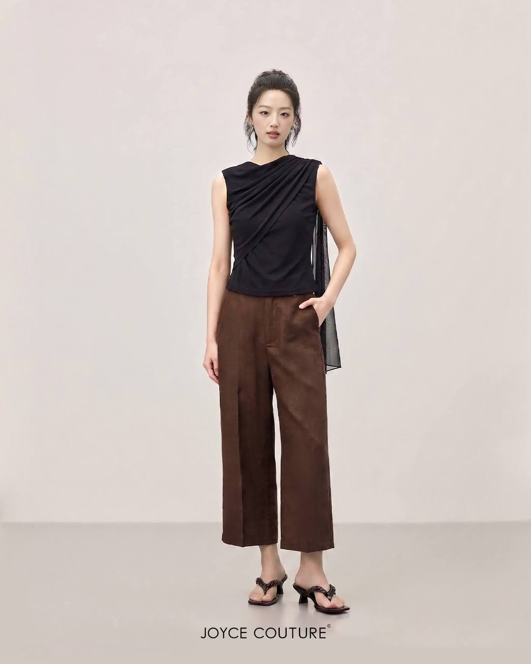 Léontine Tank (Black)