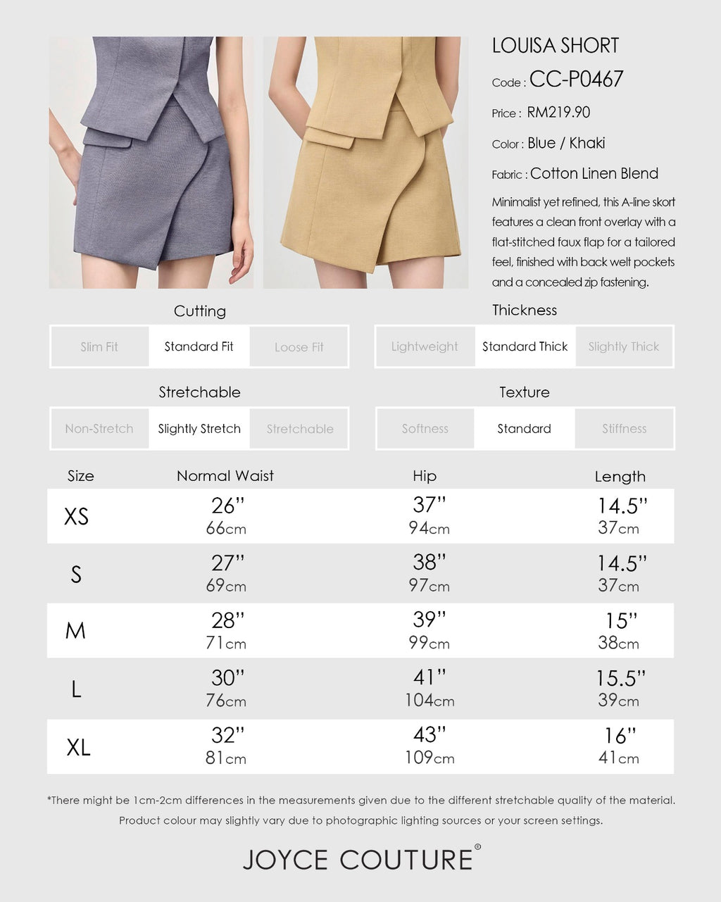 Louisa Top (Khaki)