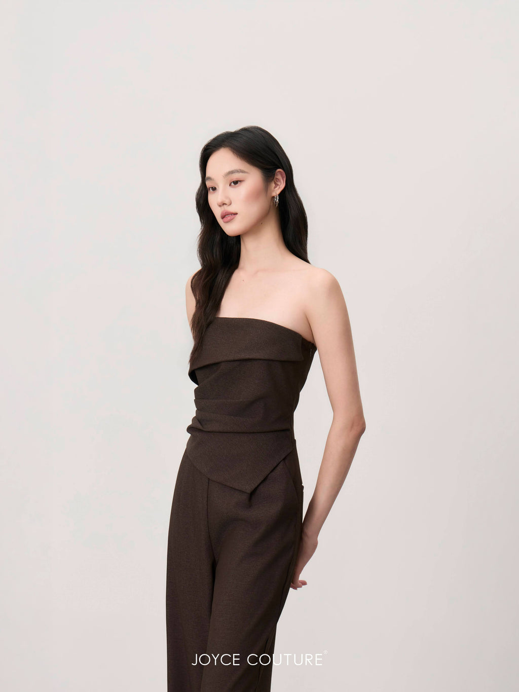 Ludovica Jumpsuit (Coffee)