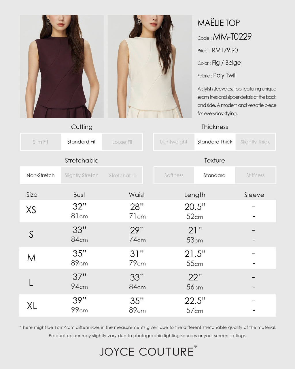 Maelie Top (Fig)