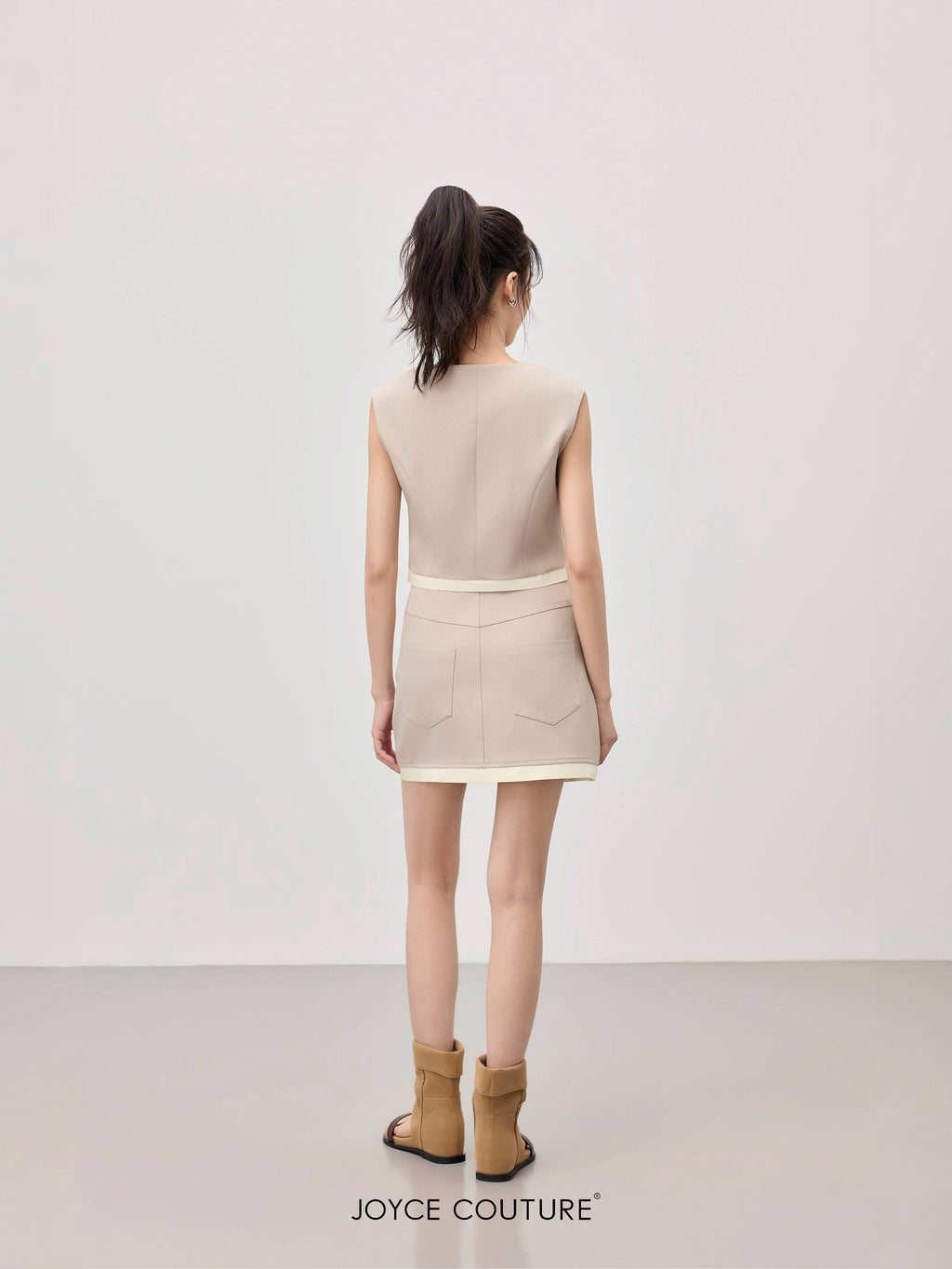 Maelle Vest (Light Taupe)