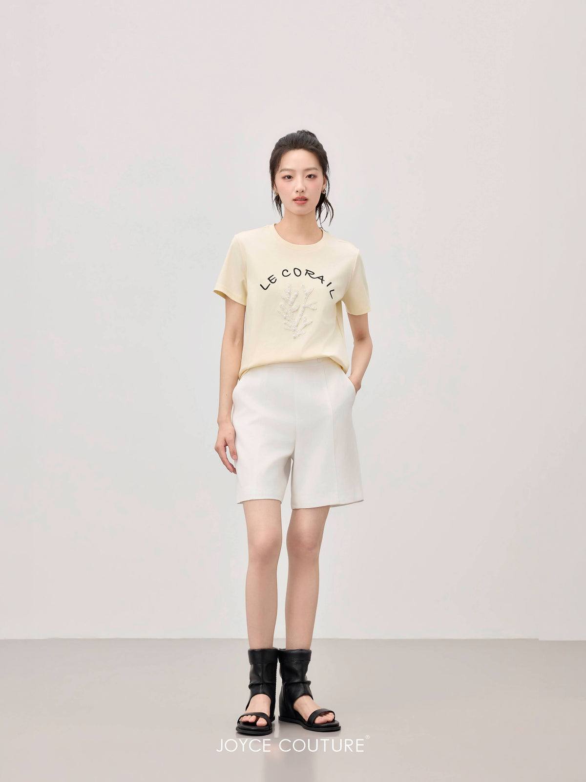 Marielle Tee (Light Yellow)