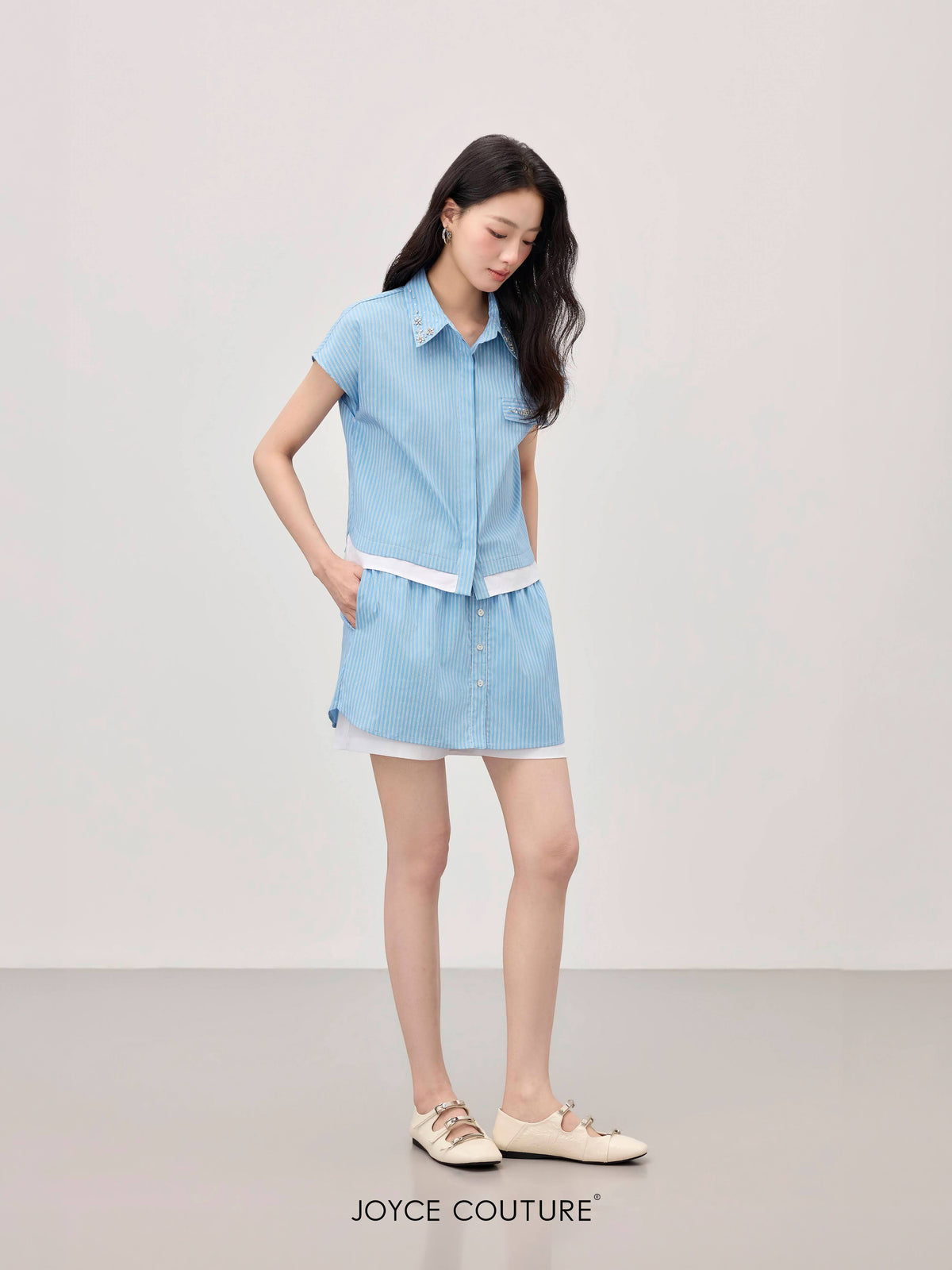 Noeline Shirt (Blue)