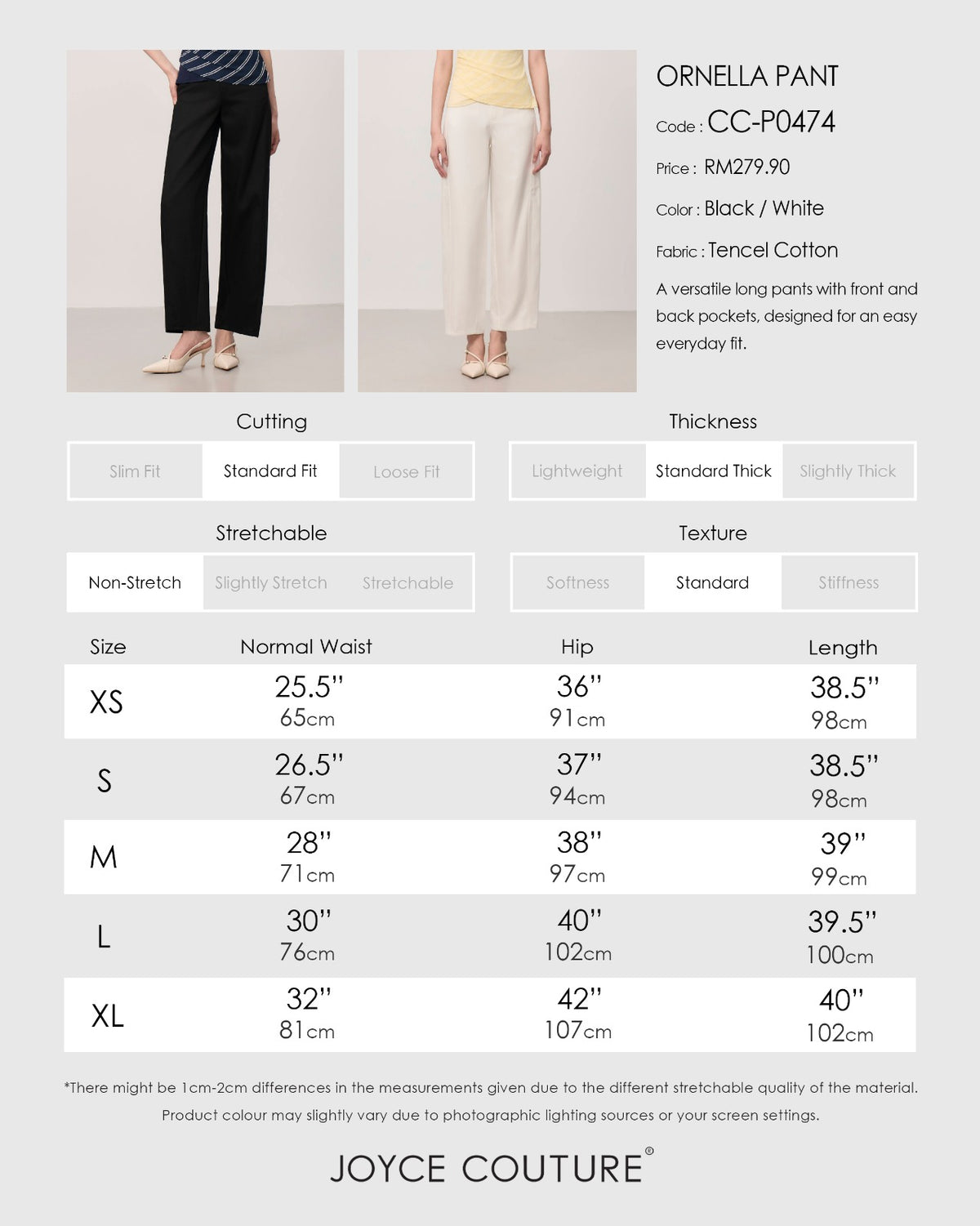 Ornella Pant (Black)